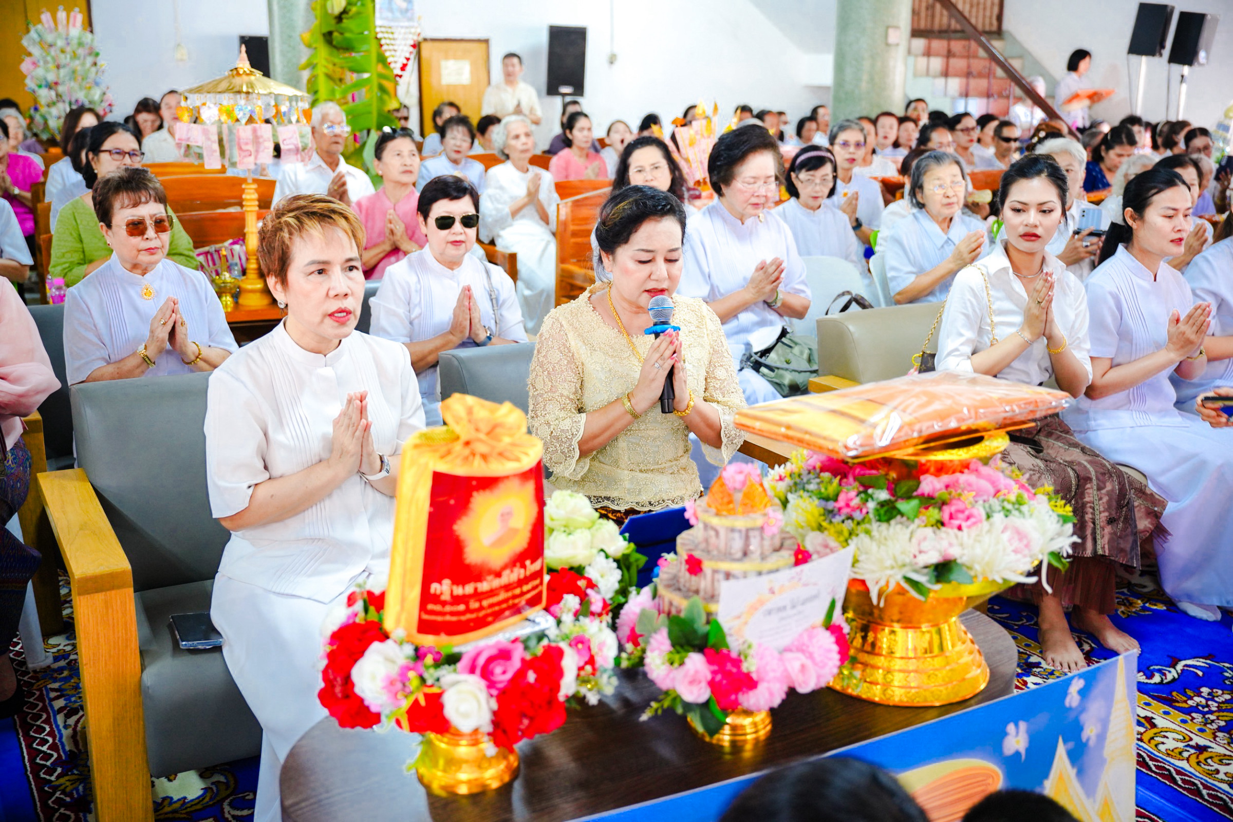 ภาพร่วมพิธีกรรมวัดกลางคลองสาม