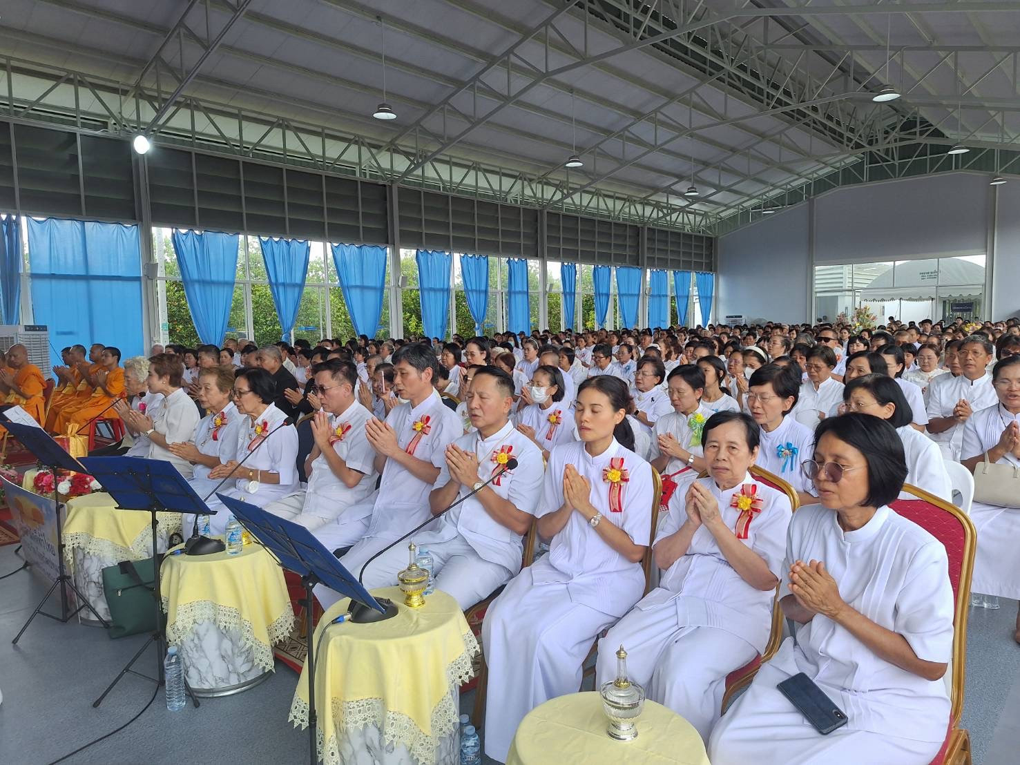 ภาพร่วมพิธีกรรมวัดศรีวรรณวนาราม