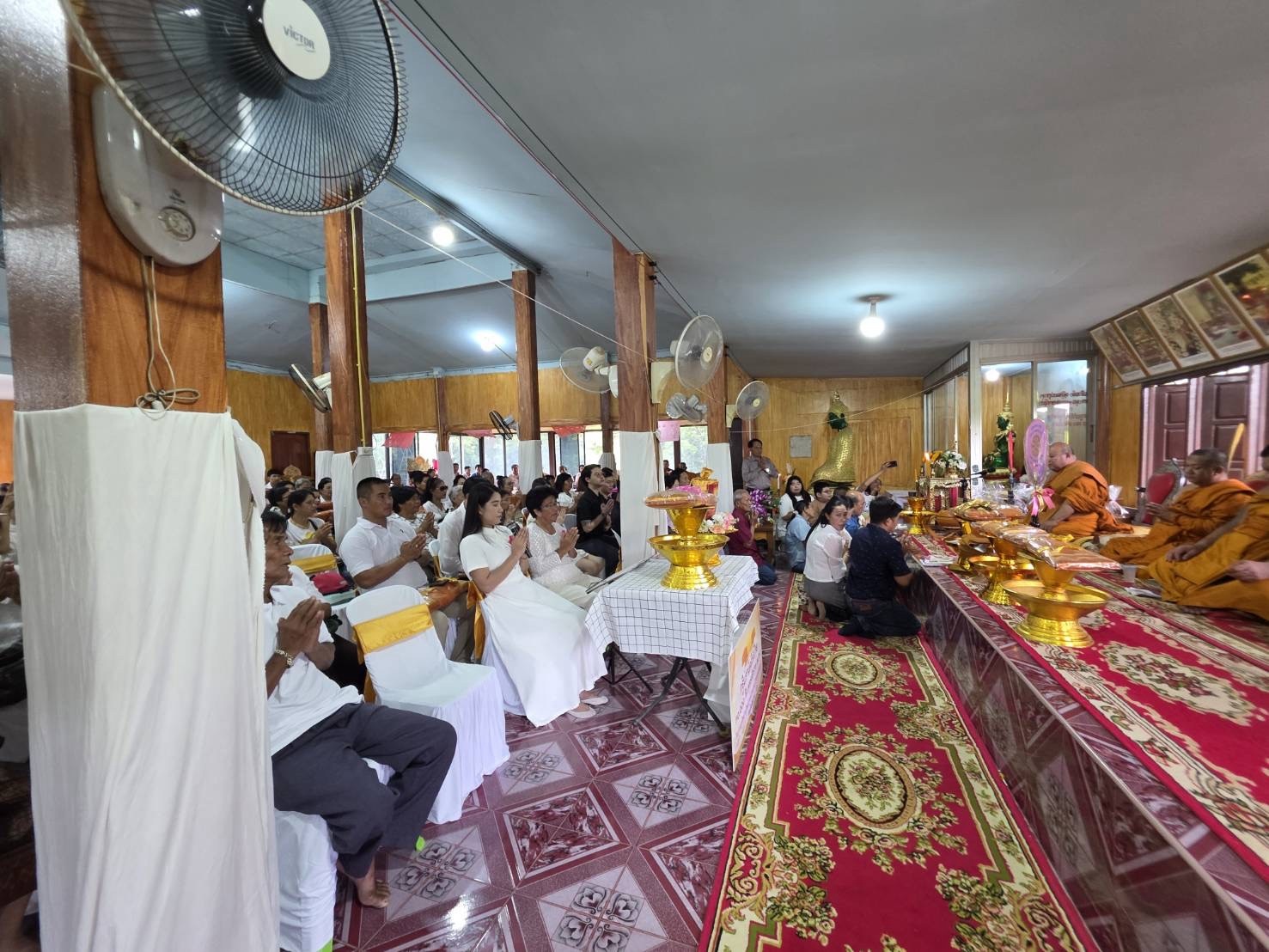 ภาพร่วมพิธีกรรมวัดตึก