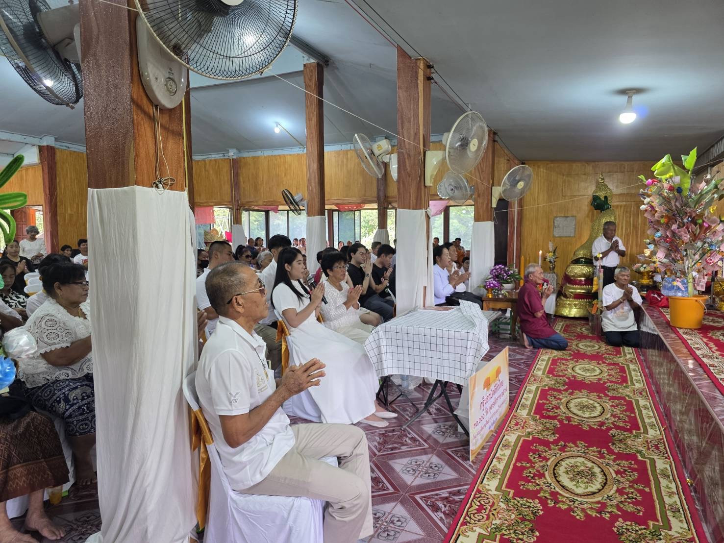 ภาพร่วมพิธีกรรมวัดตึก