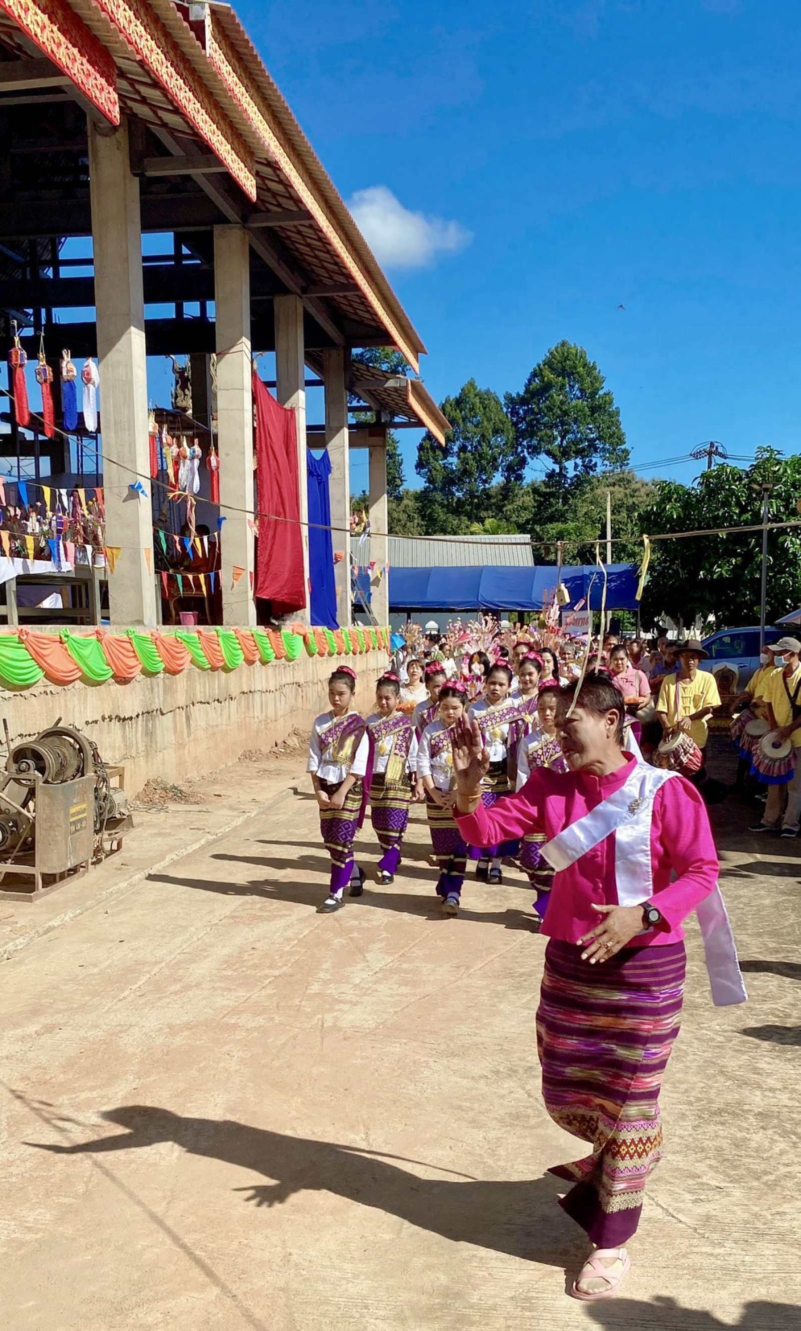 ภาพร่วมพิธีกรรมวัดม่วงใหม่