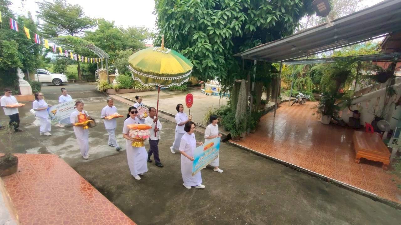 ภาพร่วมขบวนกฐินวัดปัวชัย