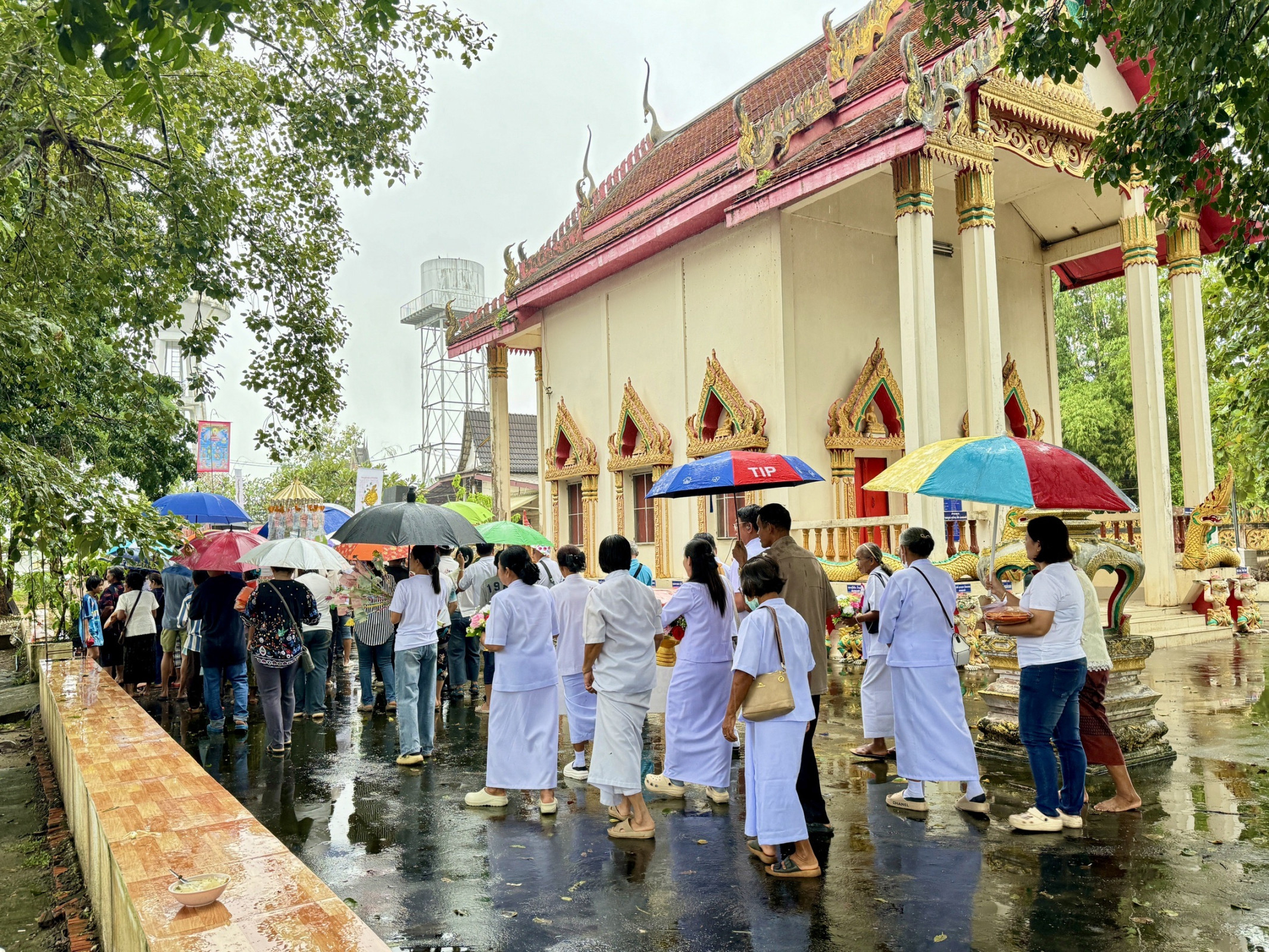 ภาพร่วมพิธีกรรมวัดสิทธิวราราม