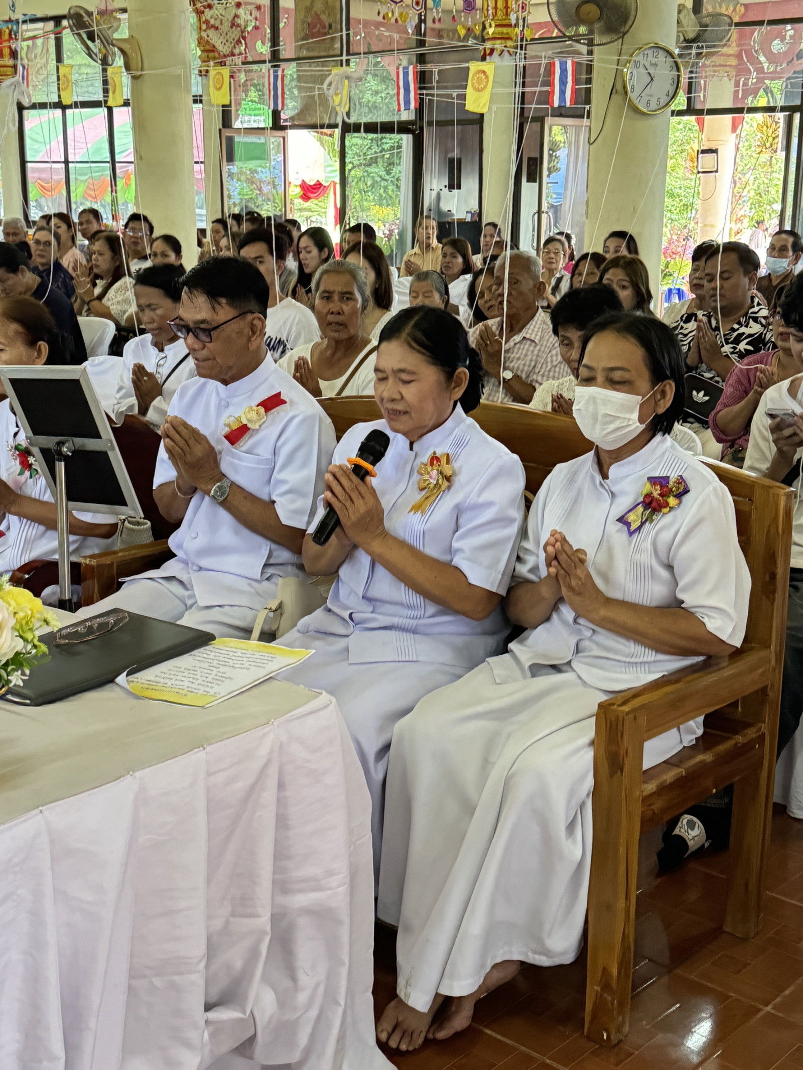 ภาพกล่าวคำถวายกฐินวัดเนินมะปราง