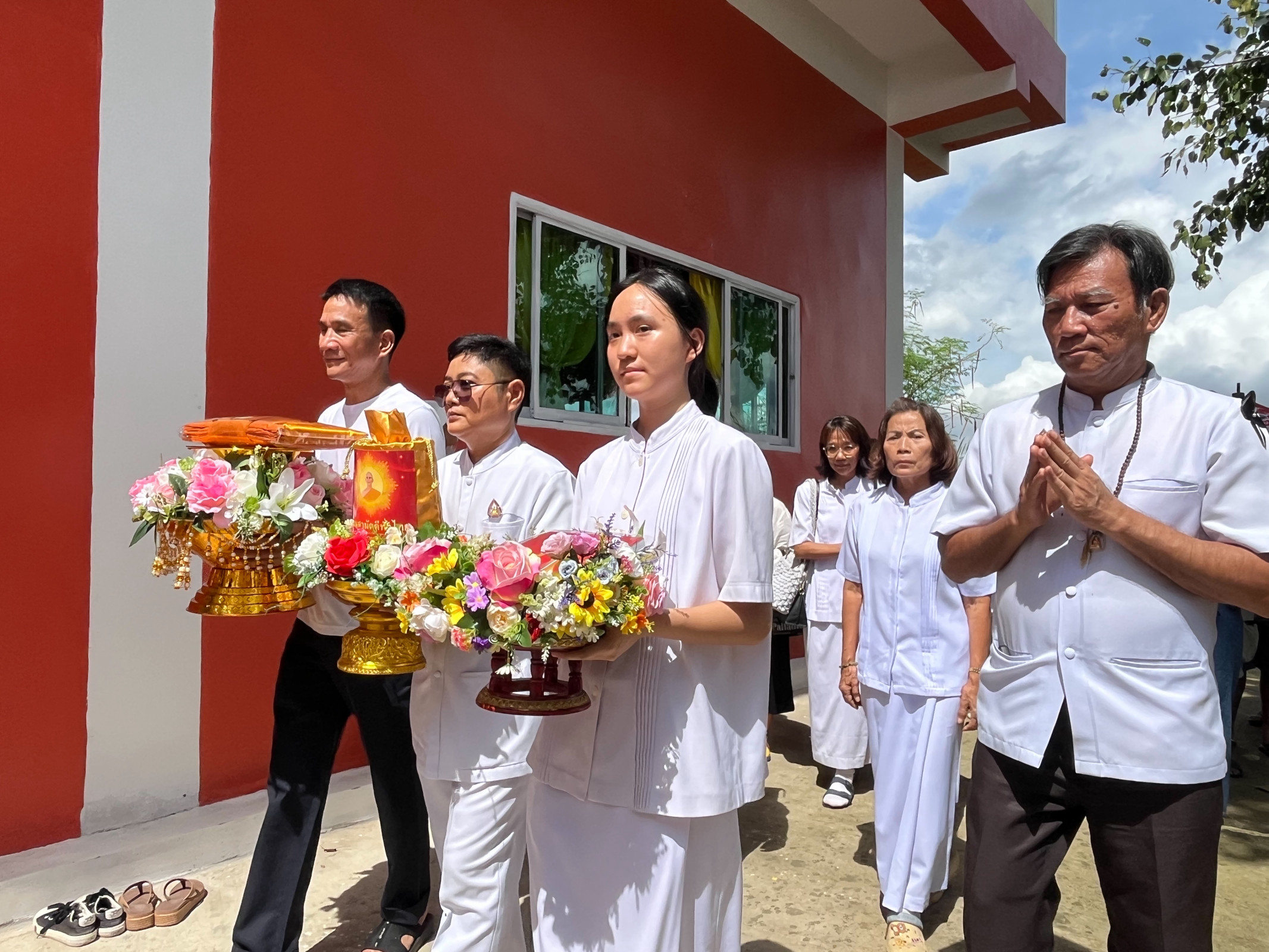 ภาพร่วมพิธีกรรมวัดคลองแอนพัฒนาราม