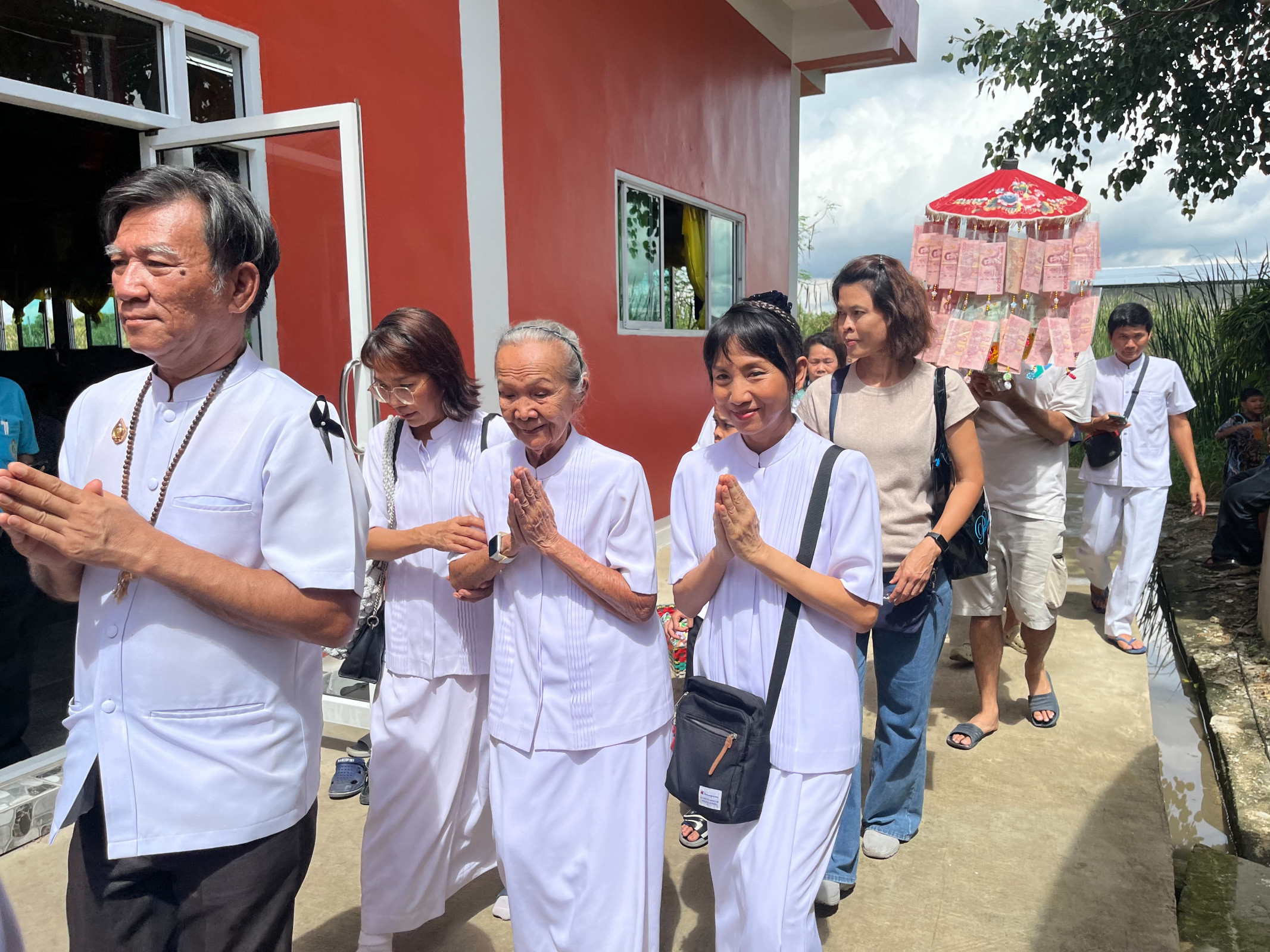 ภาพร่วมพิธีกรรมวัดคลองแอนพัฒนาราม