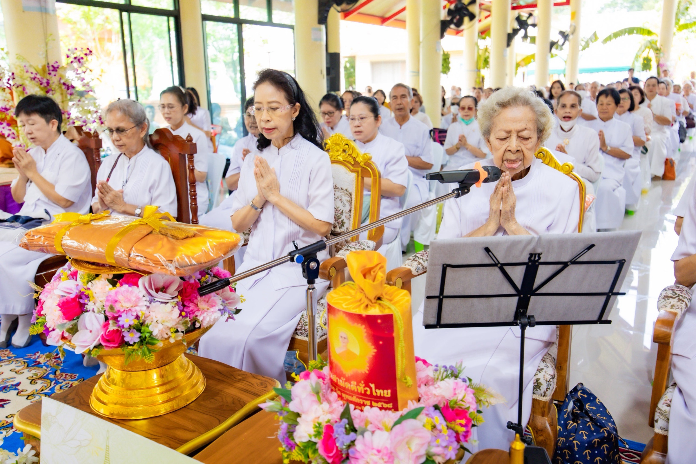 ภาพกล่าวคำถวายกฐินสำนักสงฆ์สวนธรรมโกศล2