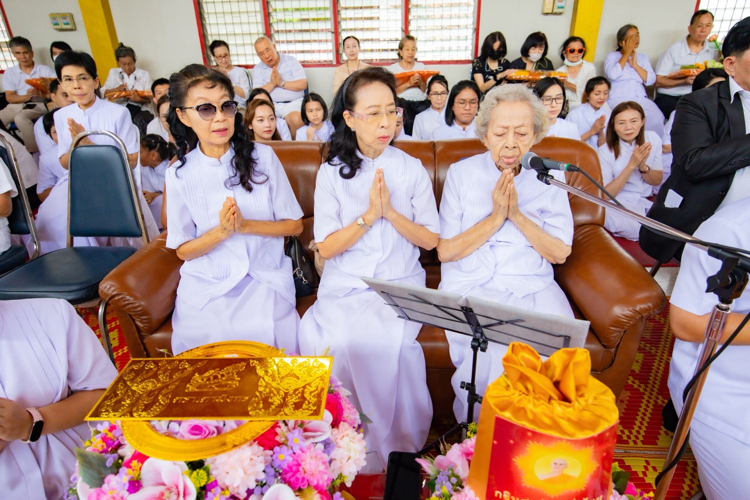 ภาพกล่าวคำถวายกฐินวัดจันทรสุข