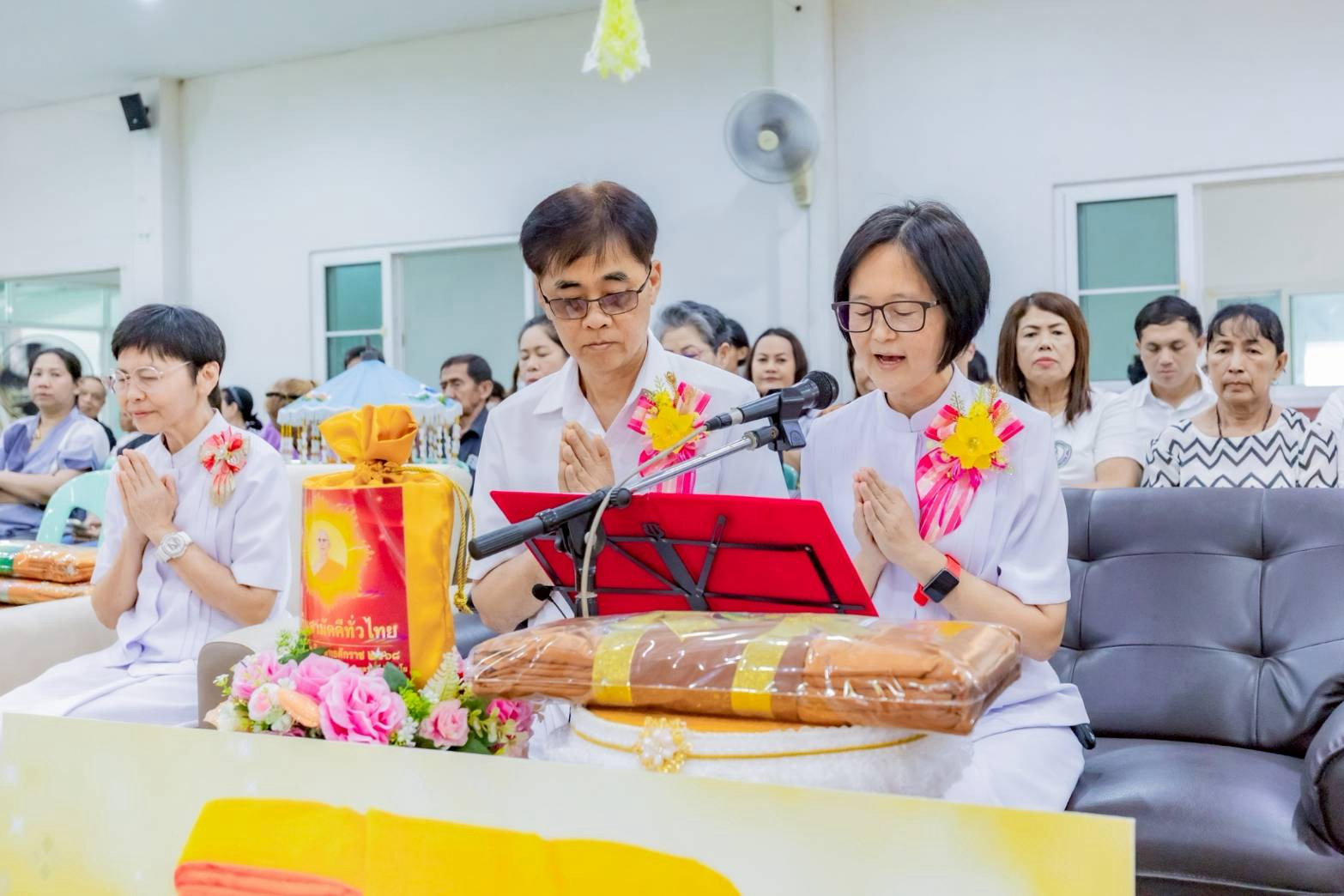 ภาพร่วมพิธีกรรมวัดนันทวันปัญญาราม