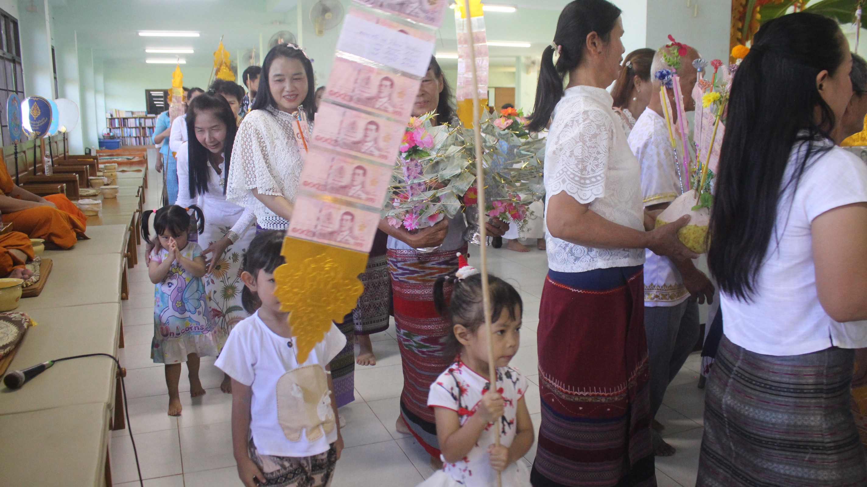 ภาพร่วมพิธีกรรมสำนักปฏิบัติธรรมวัดพระธาตุช้างค้ำ