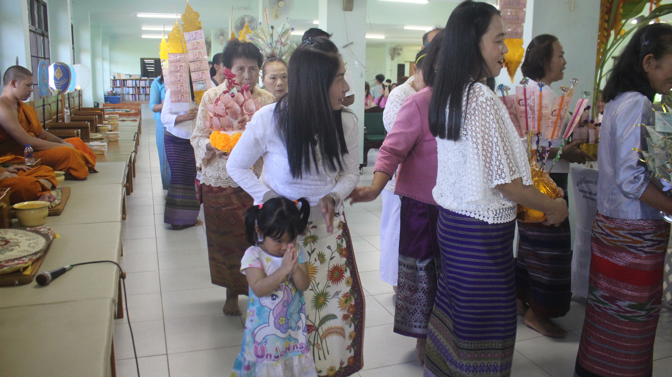 ภาพร่วมพิธีกรรมสำนักปฏิบัติธรรมวัดพระธาตุช้างค้ำ