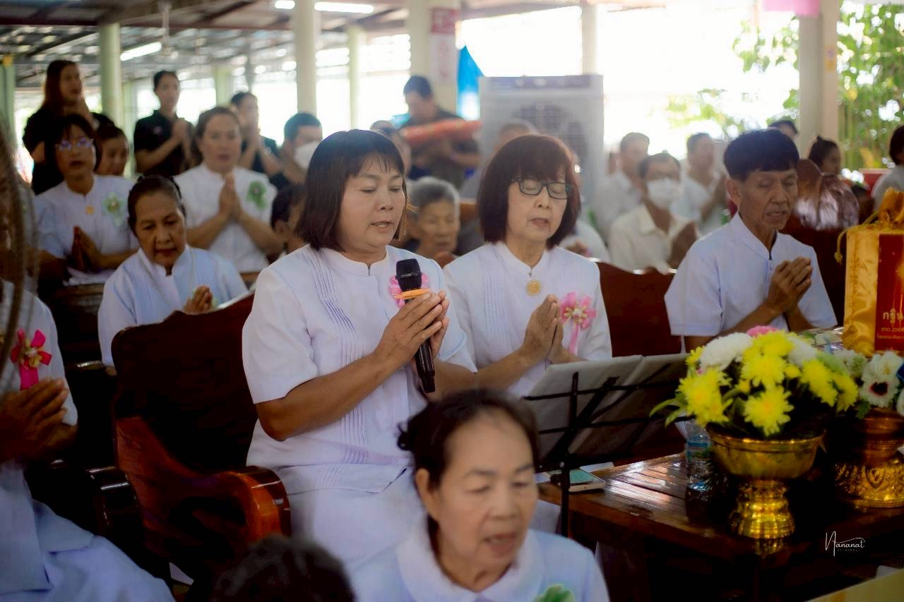 ภาพร่วมพิธีกรรมวัดหาดกองสิน