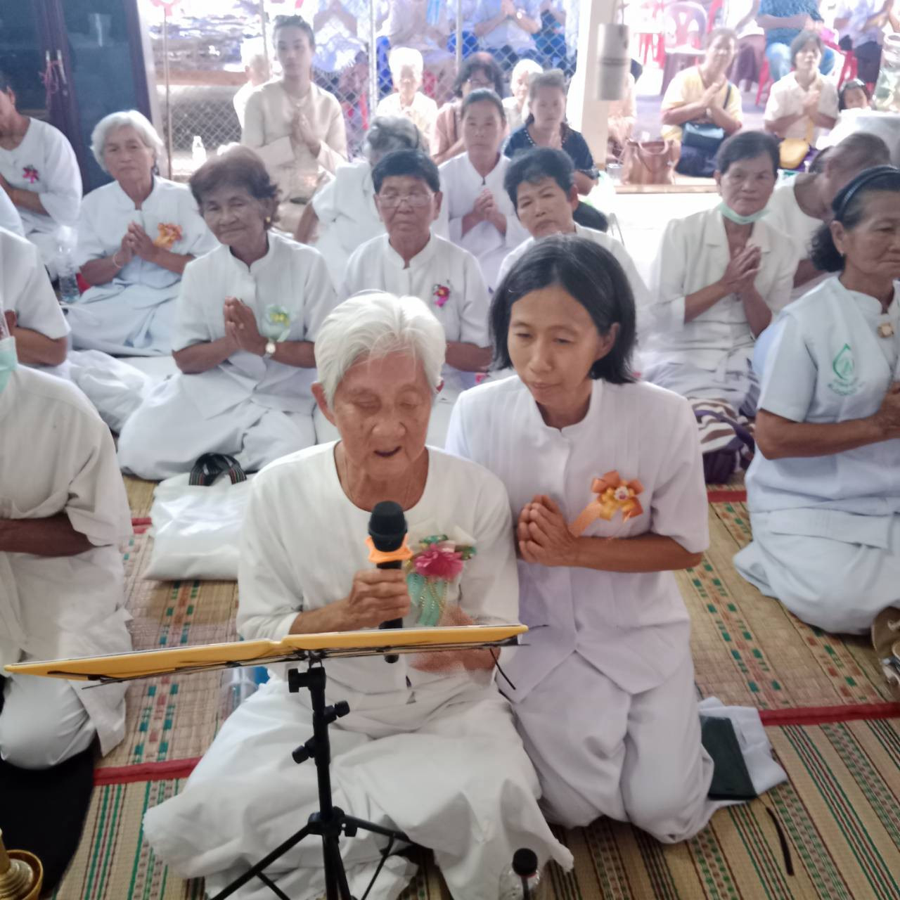 ภาพกล่าวคำถวายกฐินวัดเกาะหมาก