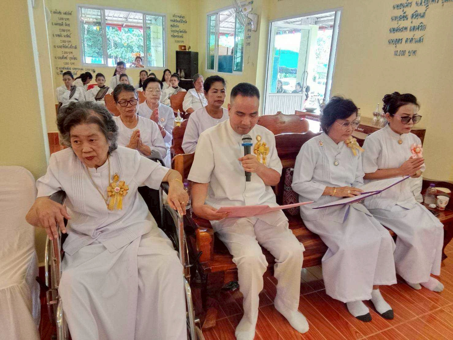 ภาพกล่าวคำถวายกฐินวัดค่ายเสรี