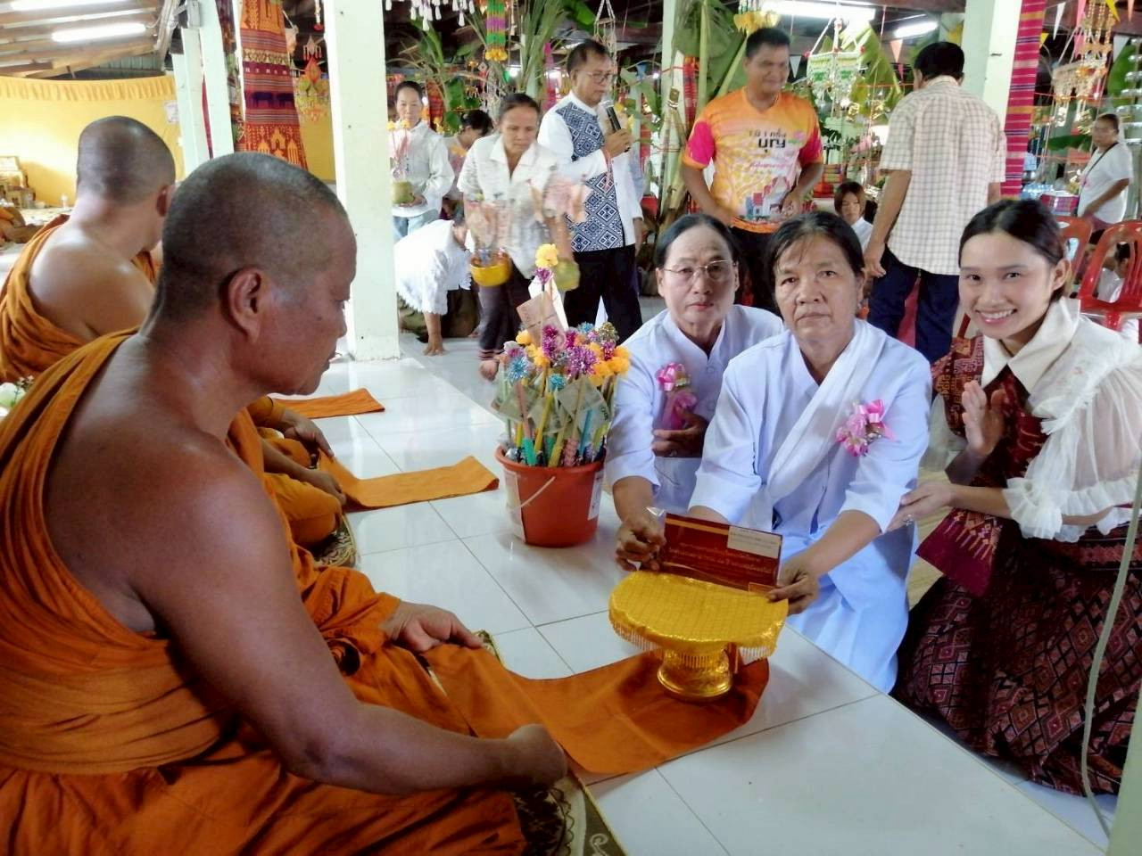 ภาพร่วมพิธีกรรมวัดหนองม่วง