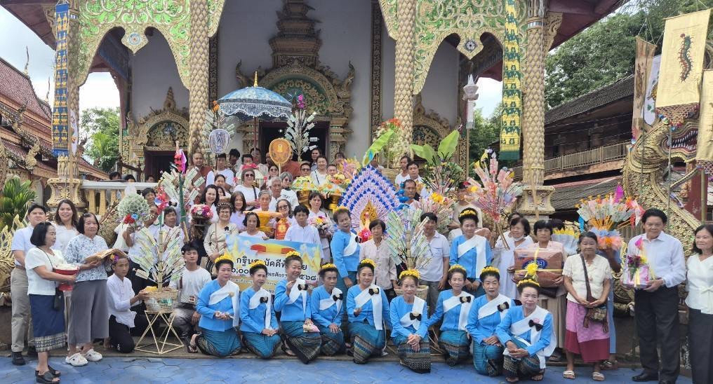 ภาพร่วมพิธีกรรมวัดร้องขุ้ม