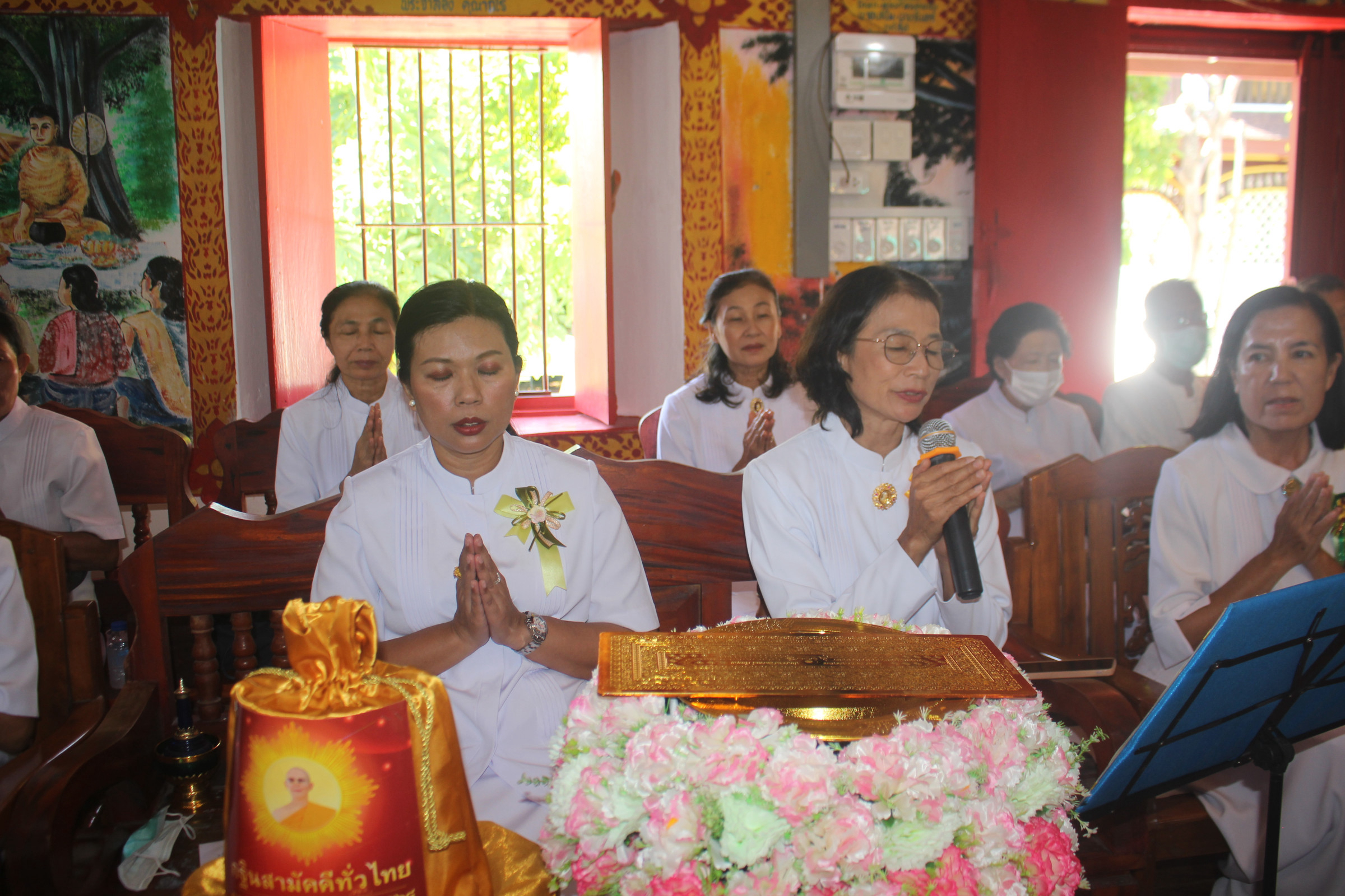 ภาพกล่าวคำถวายกฐินวัดมหาโพธิ์