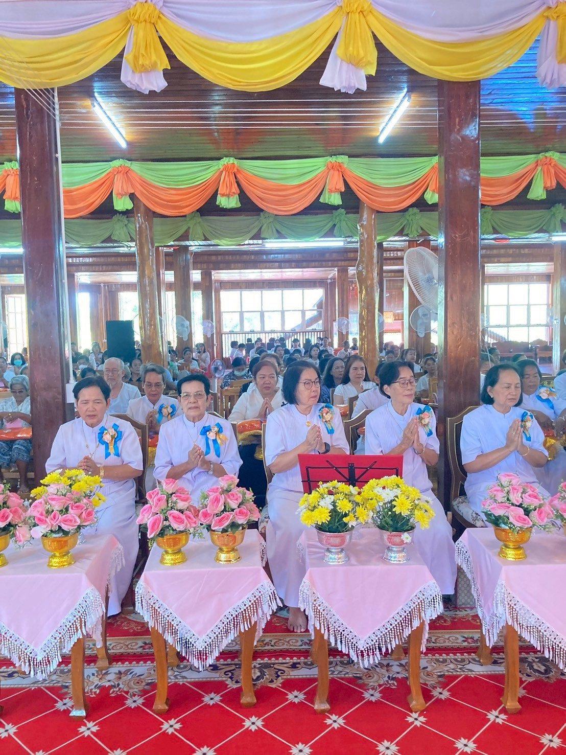 ภาพร่วมพิธีกรรมวัดท่าไม้เหนือ