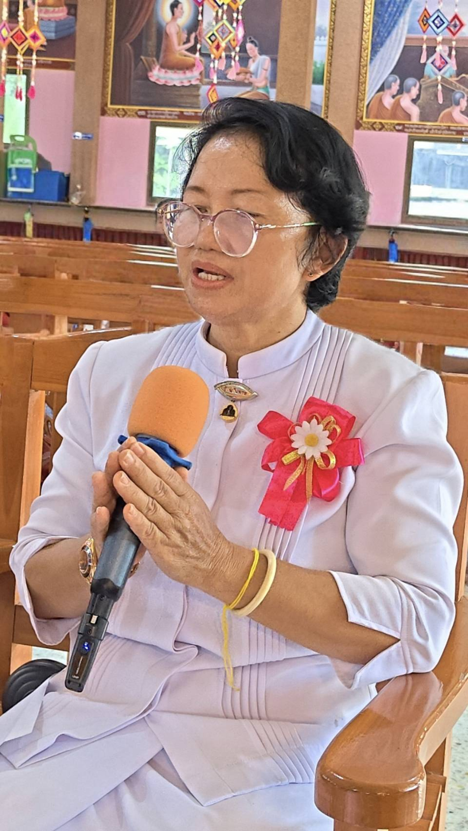 ภาพกล่าวคำถวายกฐินวัดนิมิตราษฎร์บำรุง