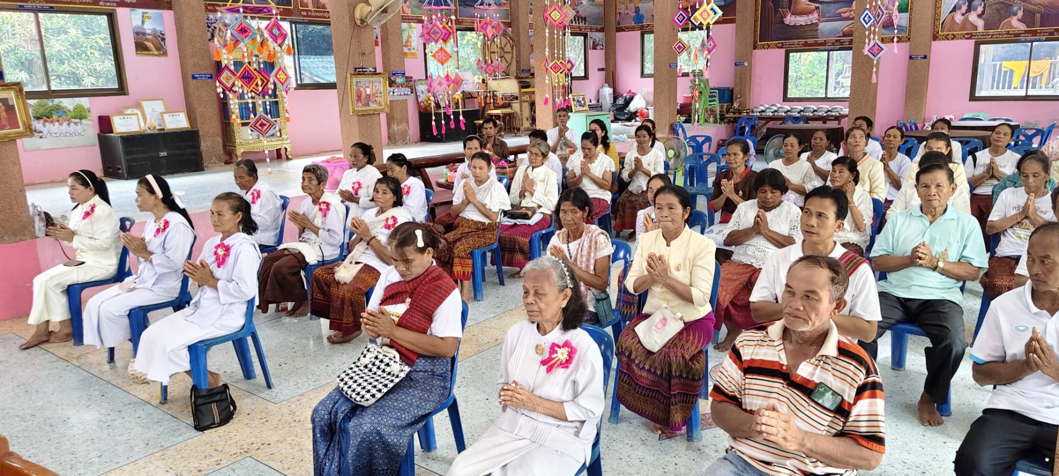 ภาพร่วมพิธีกรรมวัดนิมิตราษฎร์บำรุง