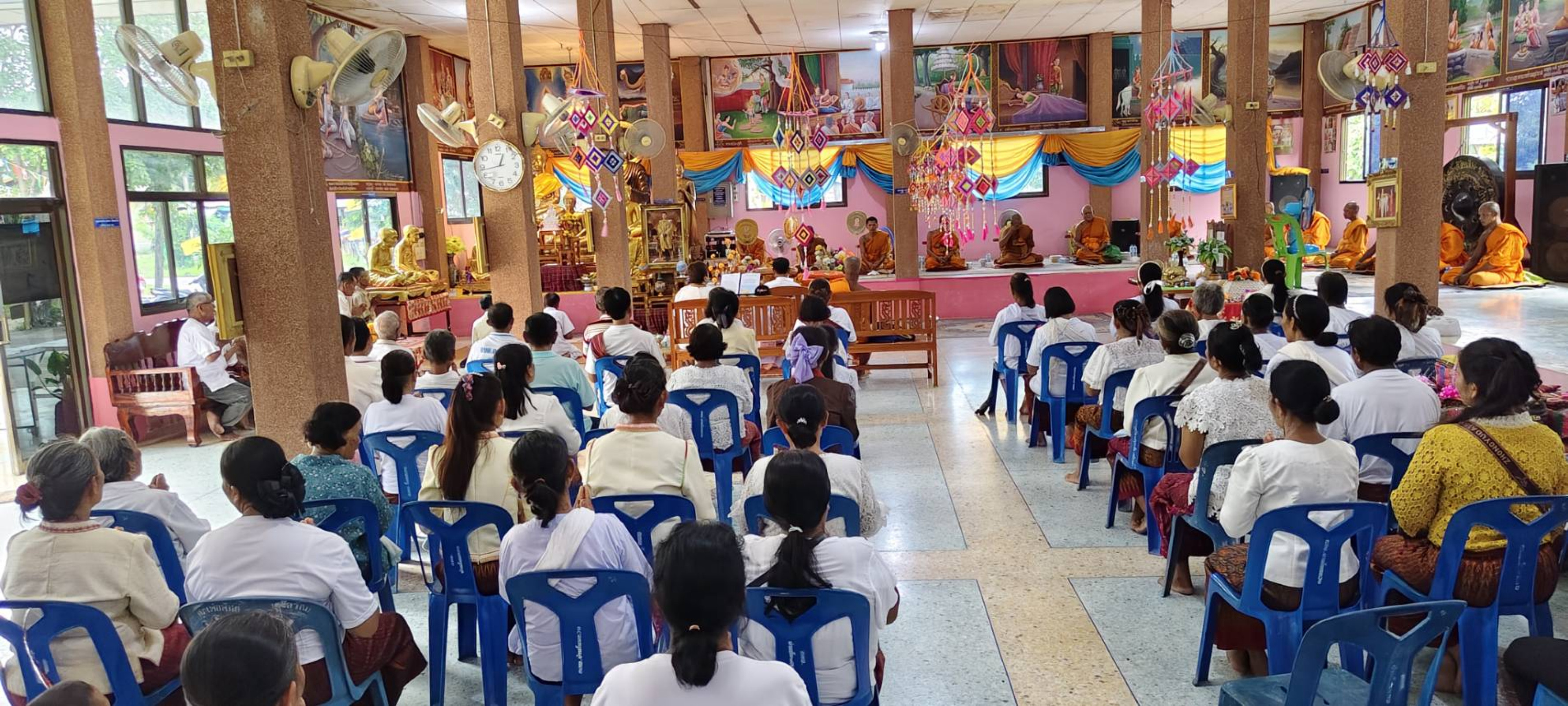 ภาพร่วมพิธีกรรมวัดนิมิตราษฎร์บำรุง
