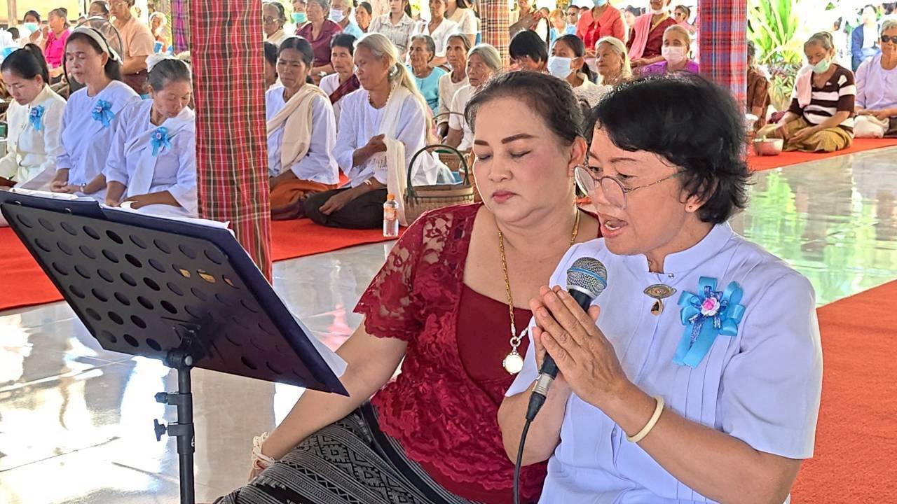 ภาพกล่าวคำถวายกฐินวัดบ้านเกาะ