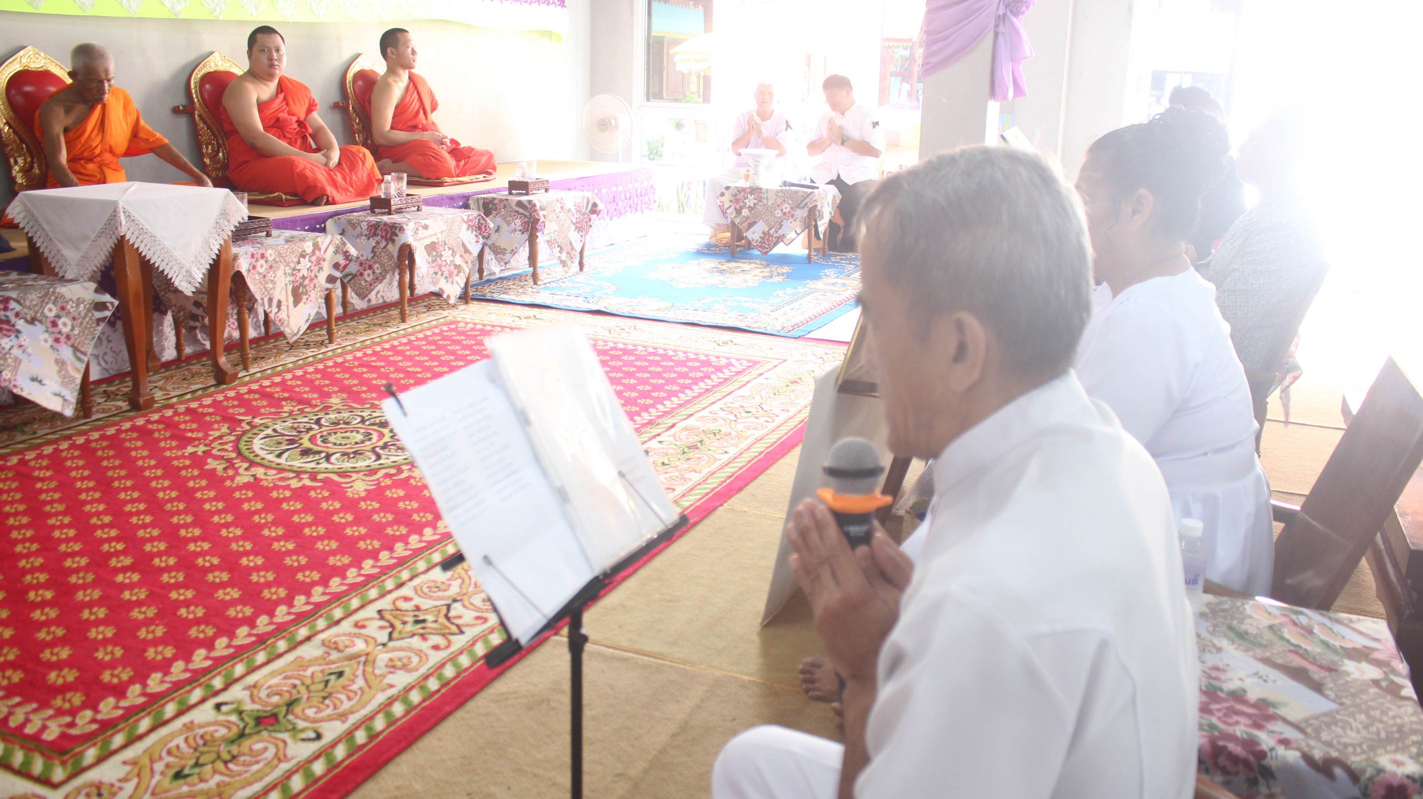 ภาพร่วมพิธีกรรมวัดเมืองราม