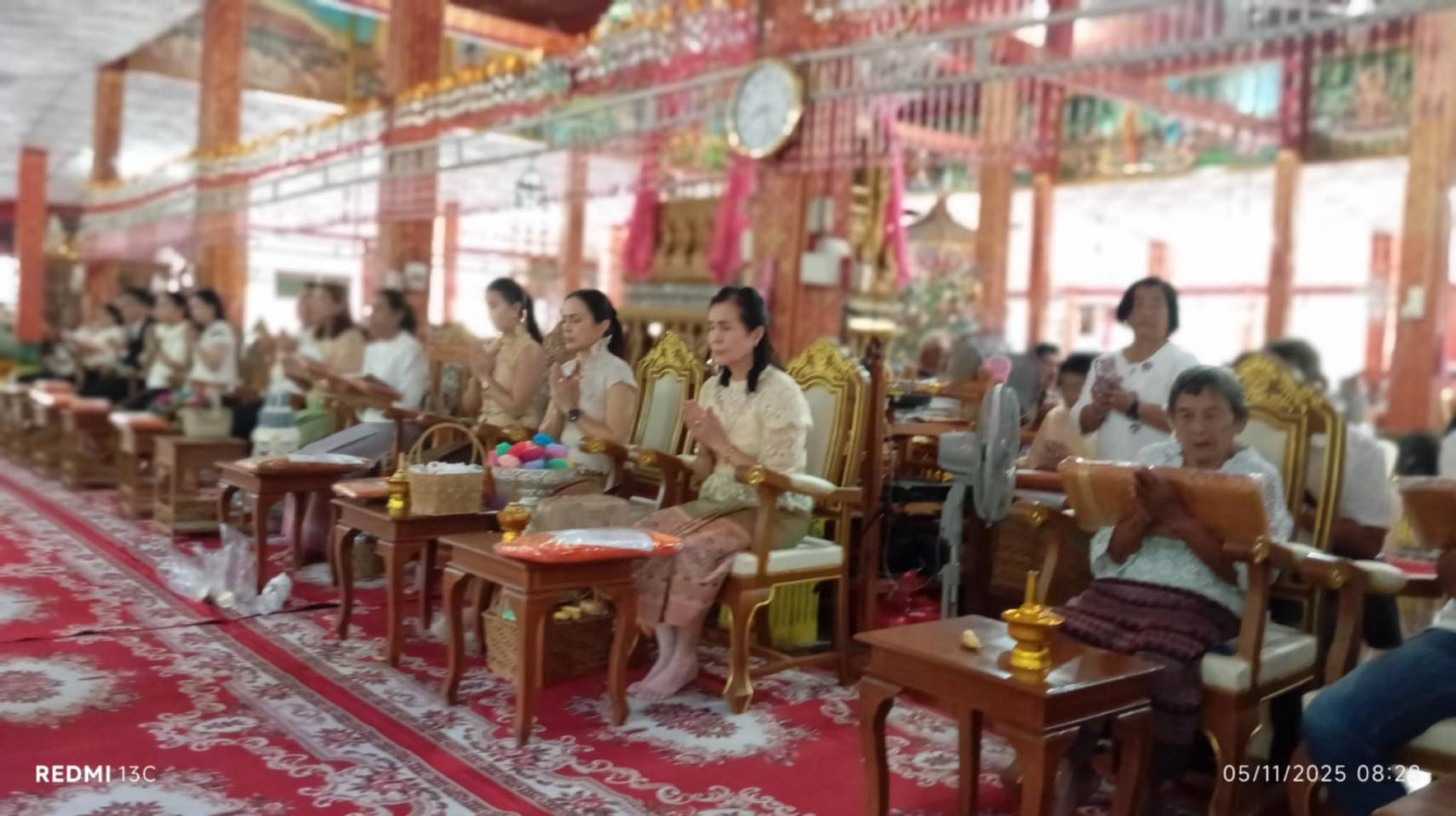 ภาพร่วมพิธีกรรมวัดเชิงคีรี