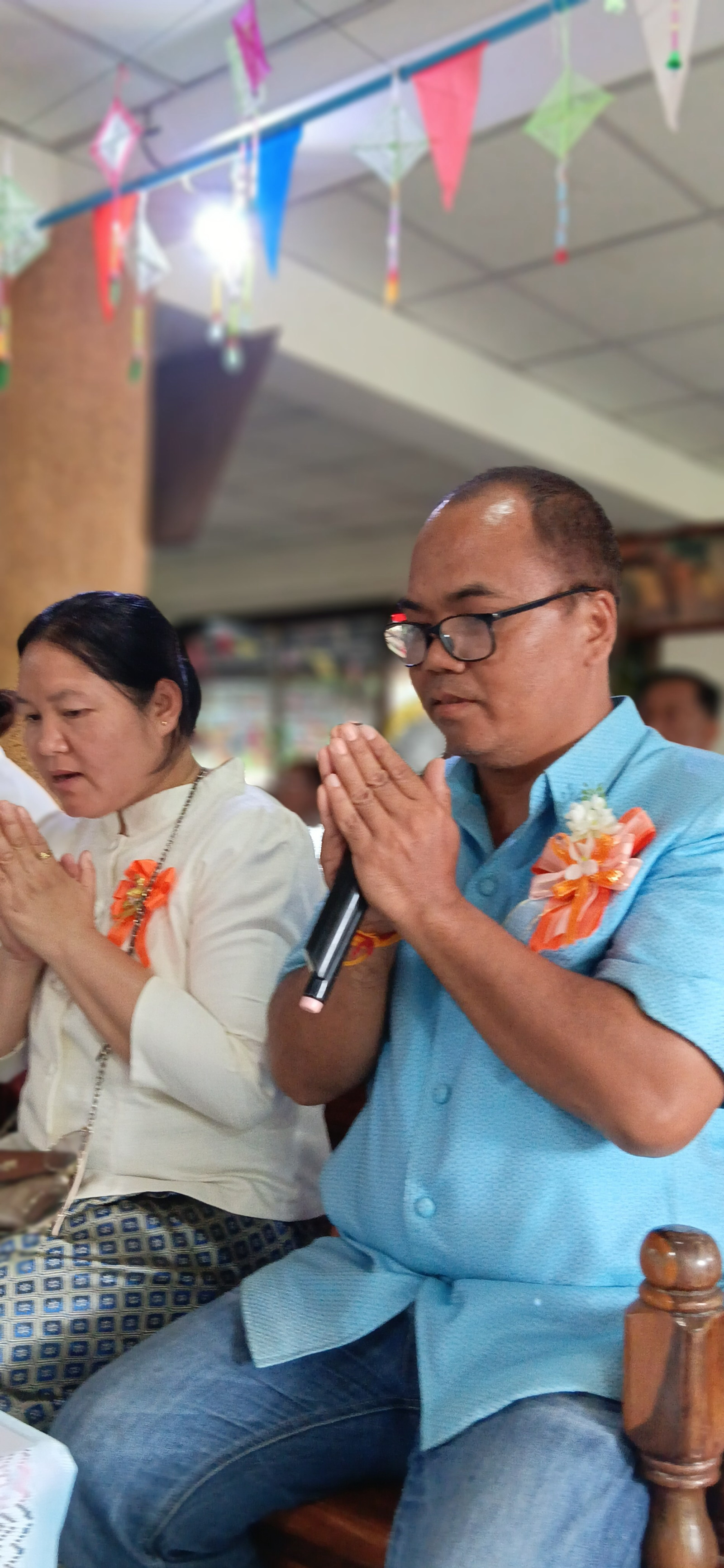 ภาพกล่าวคำถวายกฐินวัดพัฒนาราม