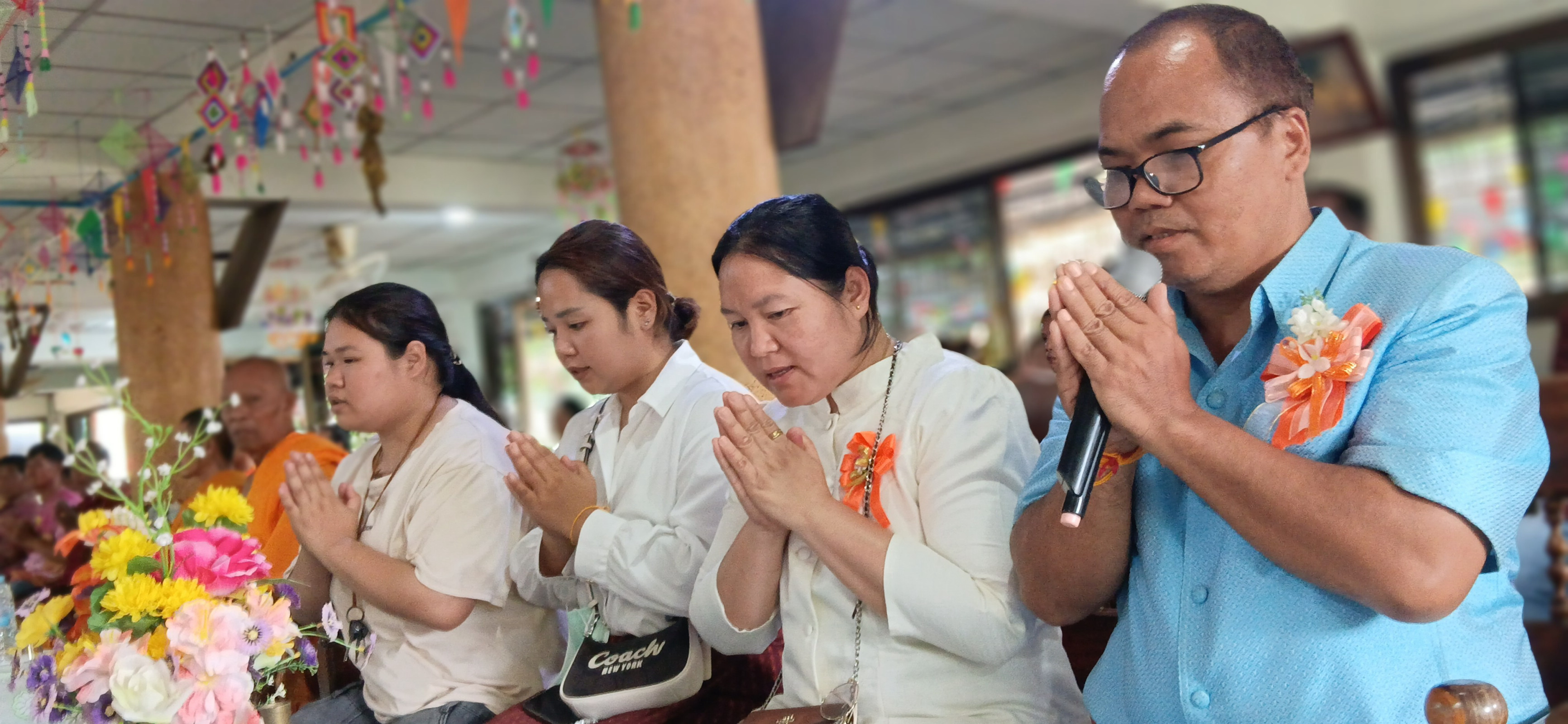 ภาพร่วมพิธีกรรมวัดพัฒนาราม