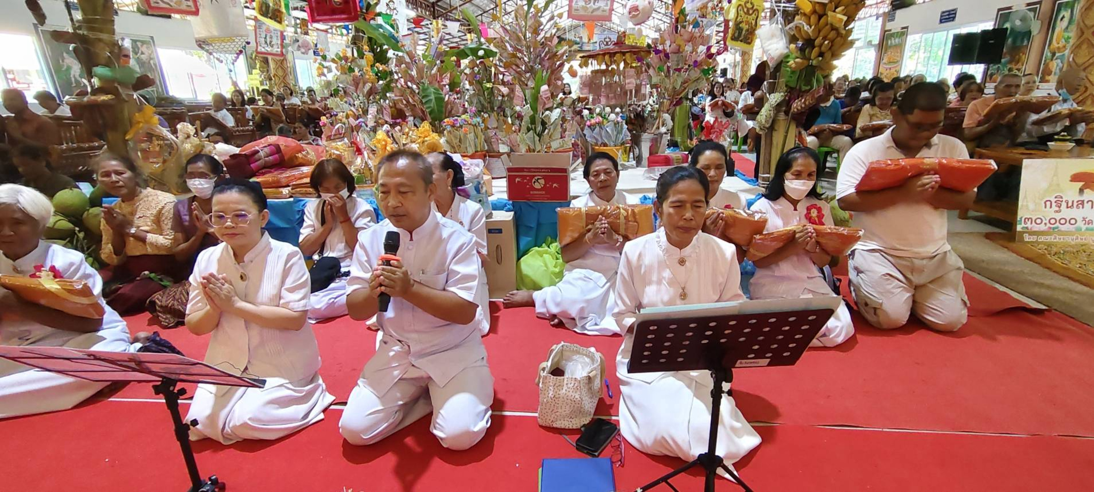 ภาพกล่าวคำถวายกฐินวัดบ้านกาบเชิง