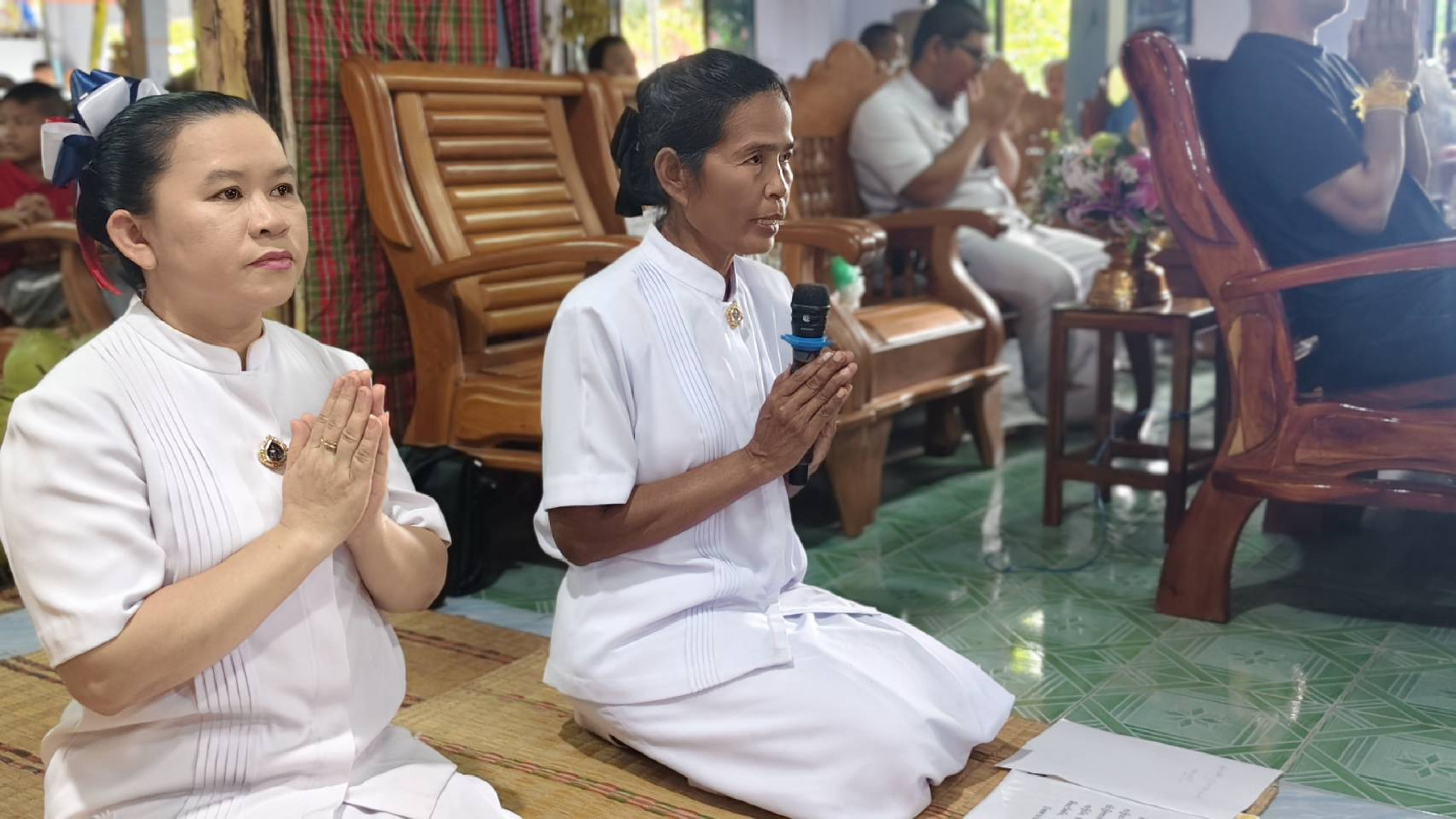 ภาพกล่าวคำถวายกฐินวัดอุดมพรหมวิหาร