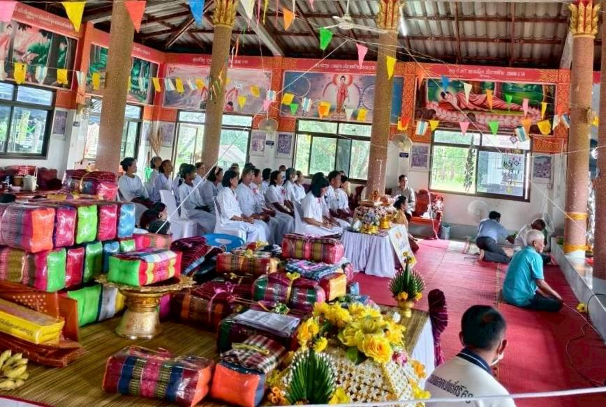 ภาพร่วมพิธีกรรมวัดศรีประชาสามัคคี