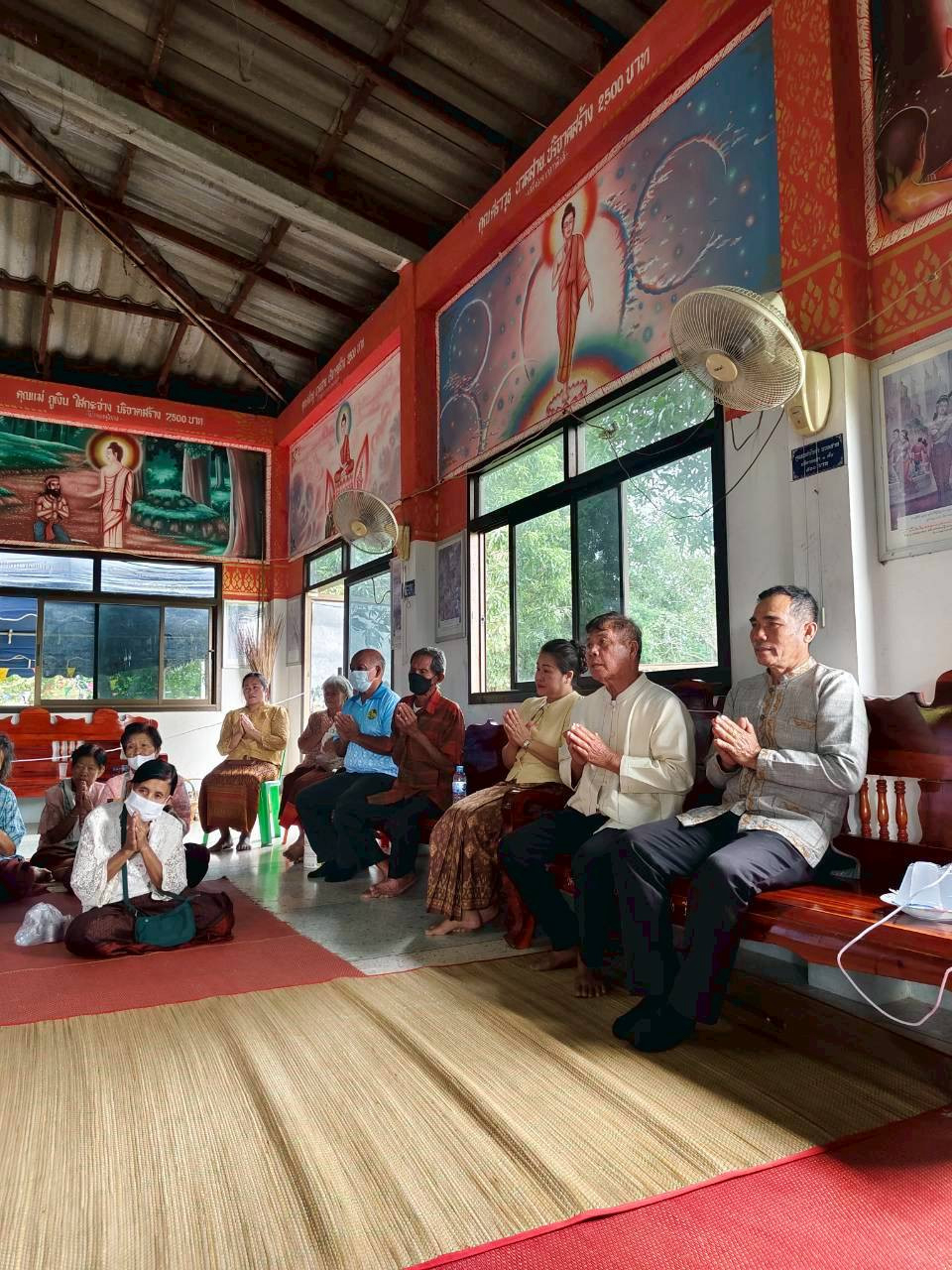 ภาพร่วมพิธีกรรมวัดศรีประชาสามัคคี