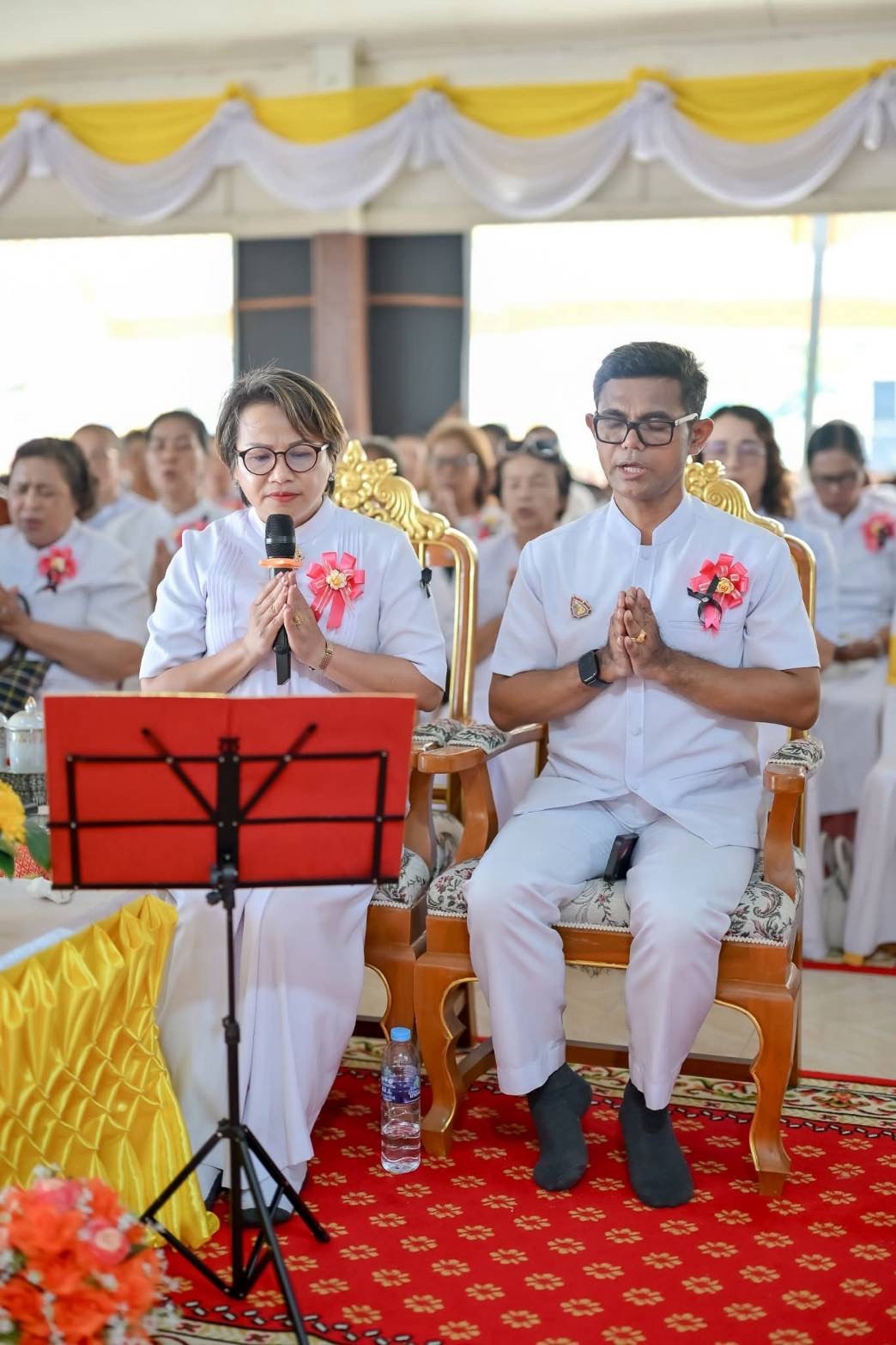 ภาพกล่าวคำถวายกฐินวัดป่าบอนต่ำ