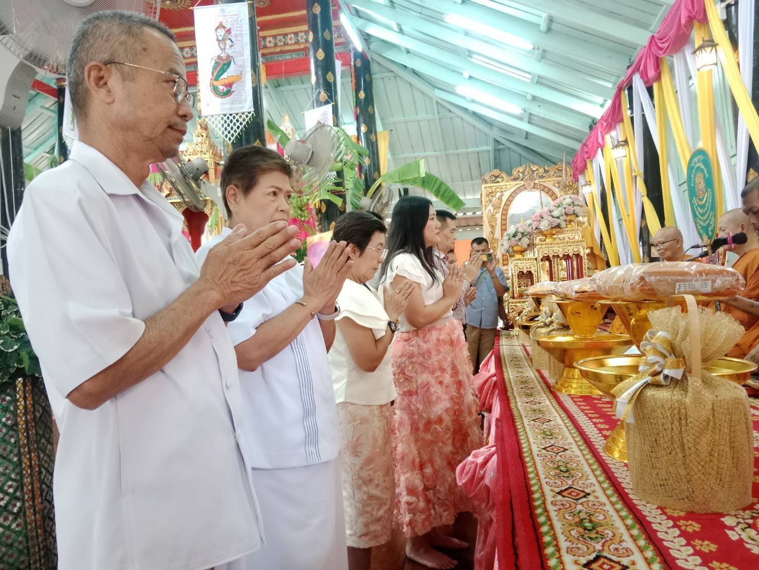 ภาพร่วมพิธีกรรมวัดอมฤตสิทธาราม