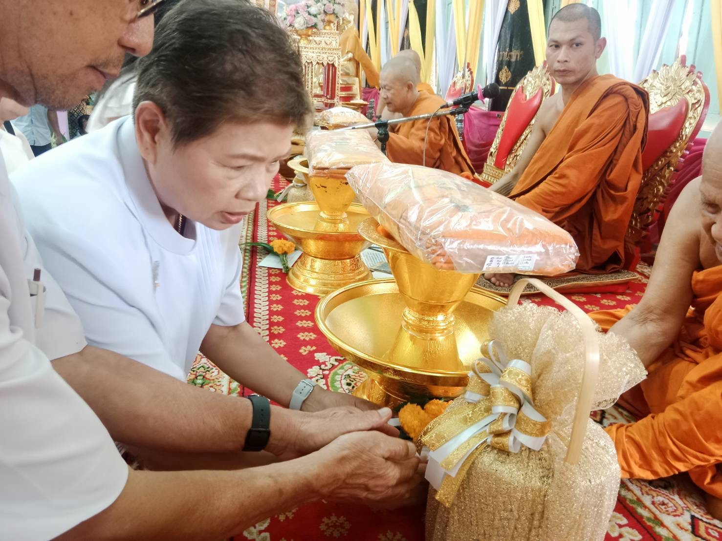 ภาพร่วมพิธีกรรมวัดอมฤตสิทธาราม