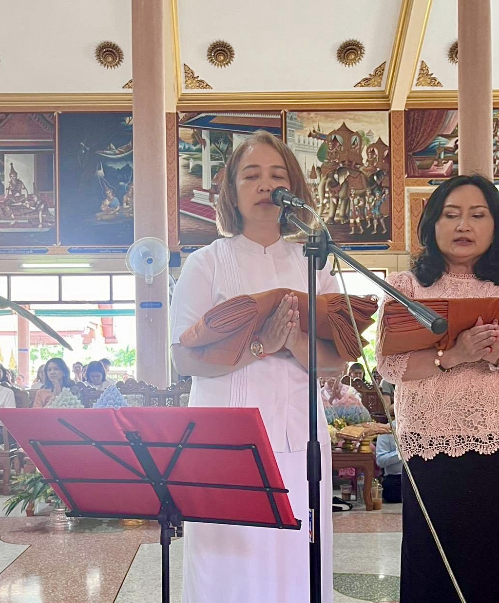 ภาพกล่าวคำถวายกฐินวัดพยาญาติ