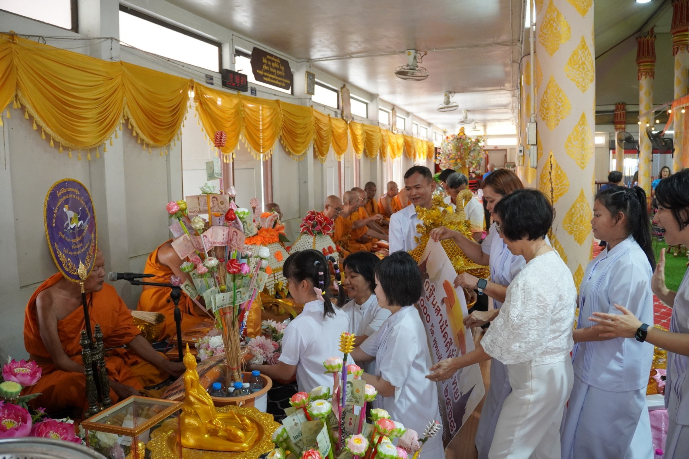 ภาพร่วมพิธีกรรมวัดบางคล้า