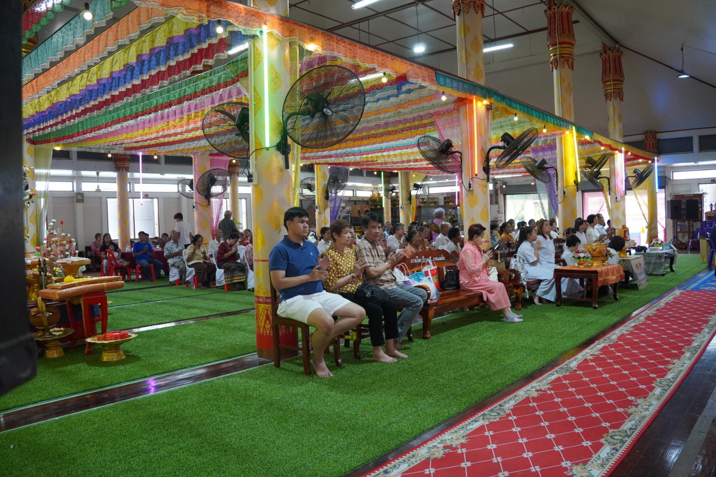 ภาพร่วมพิธีกรรมวัดบางคล้า