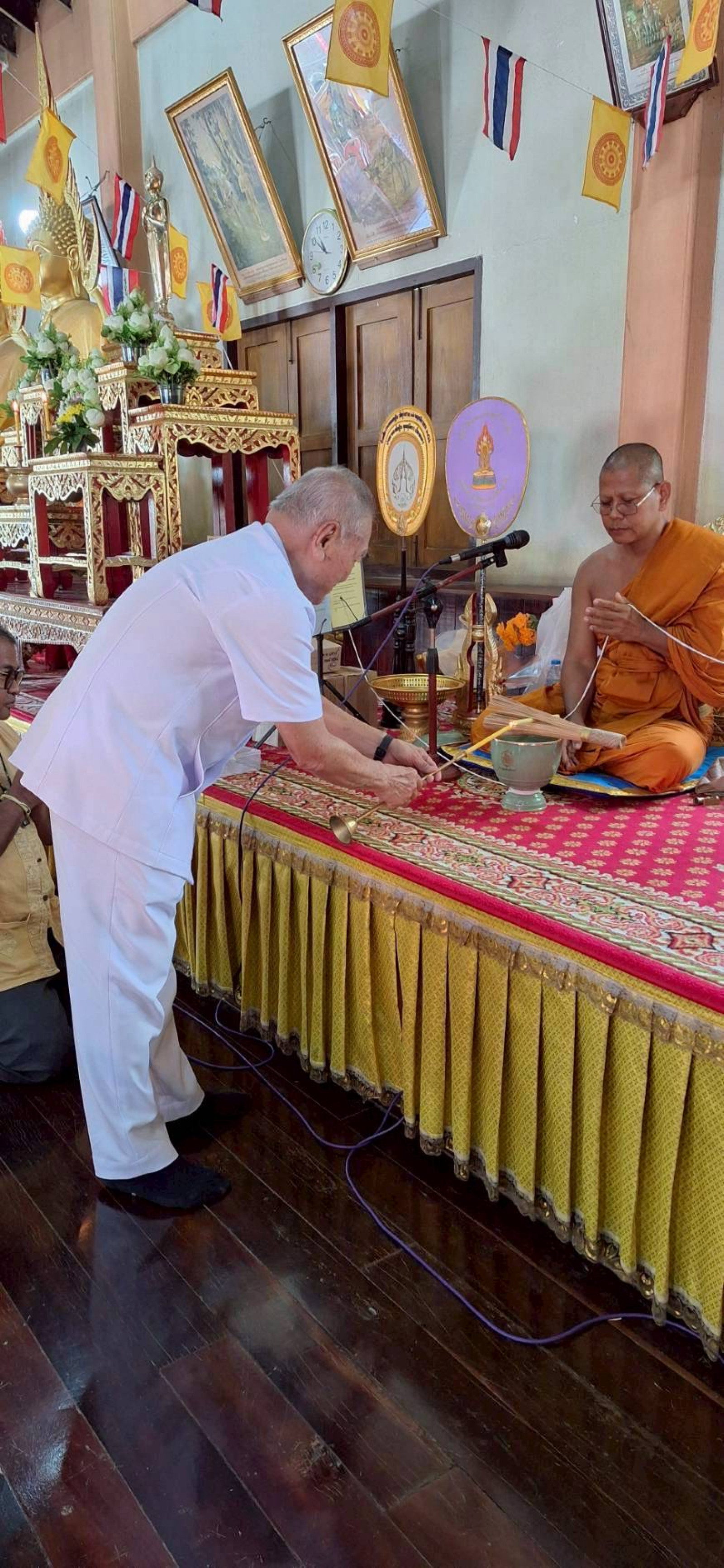 ภาพร่วมพิธีกรรมวัดทุ่งชาน