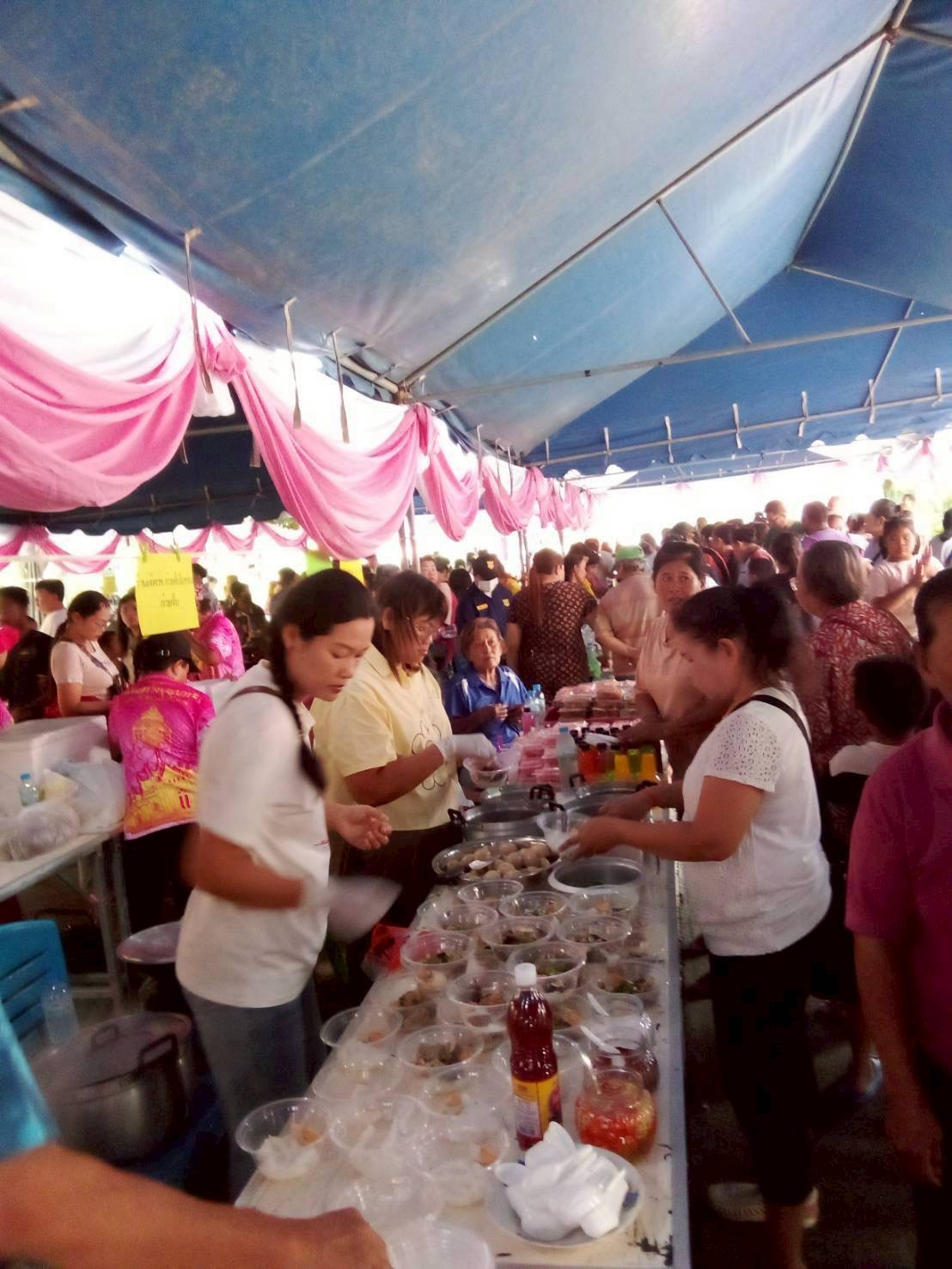 ภาพร่วมพิธีกรรมวัดเจริญธรรม