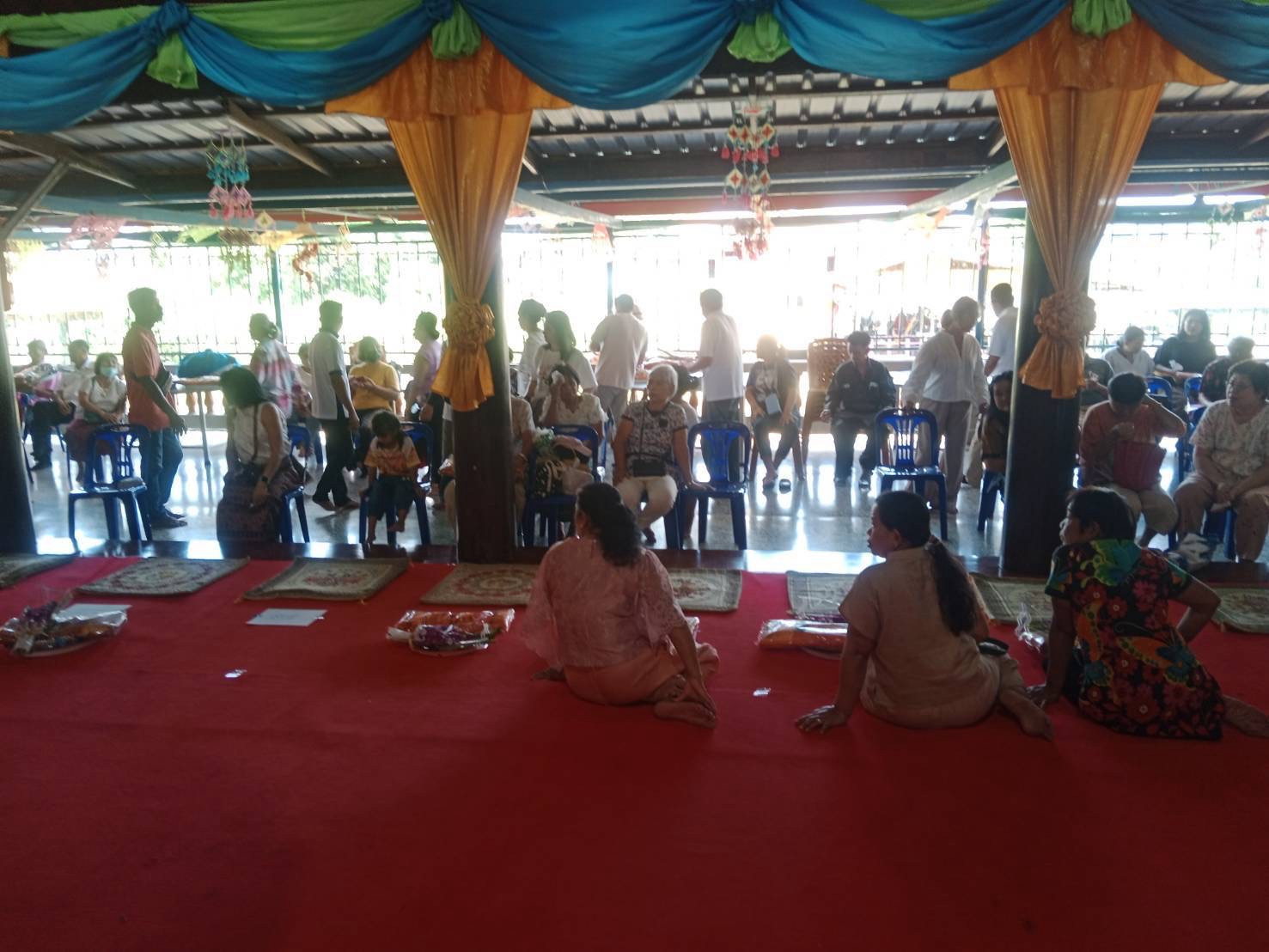 ภาพร่วมพิธีกรรมวัดบ้านแค