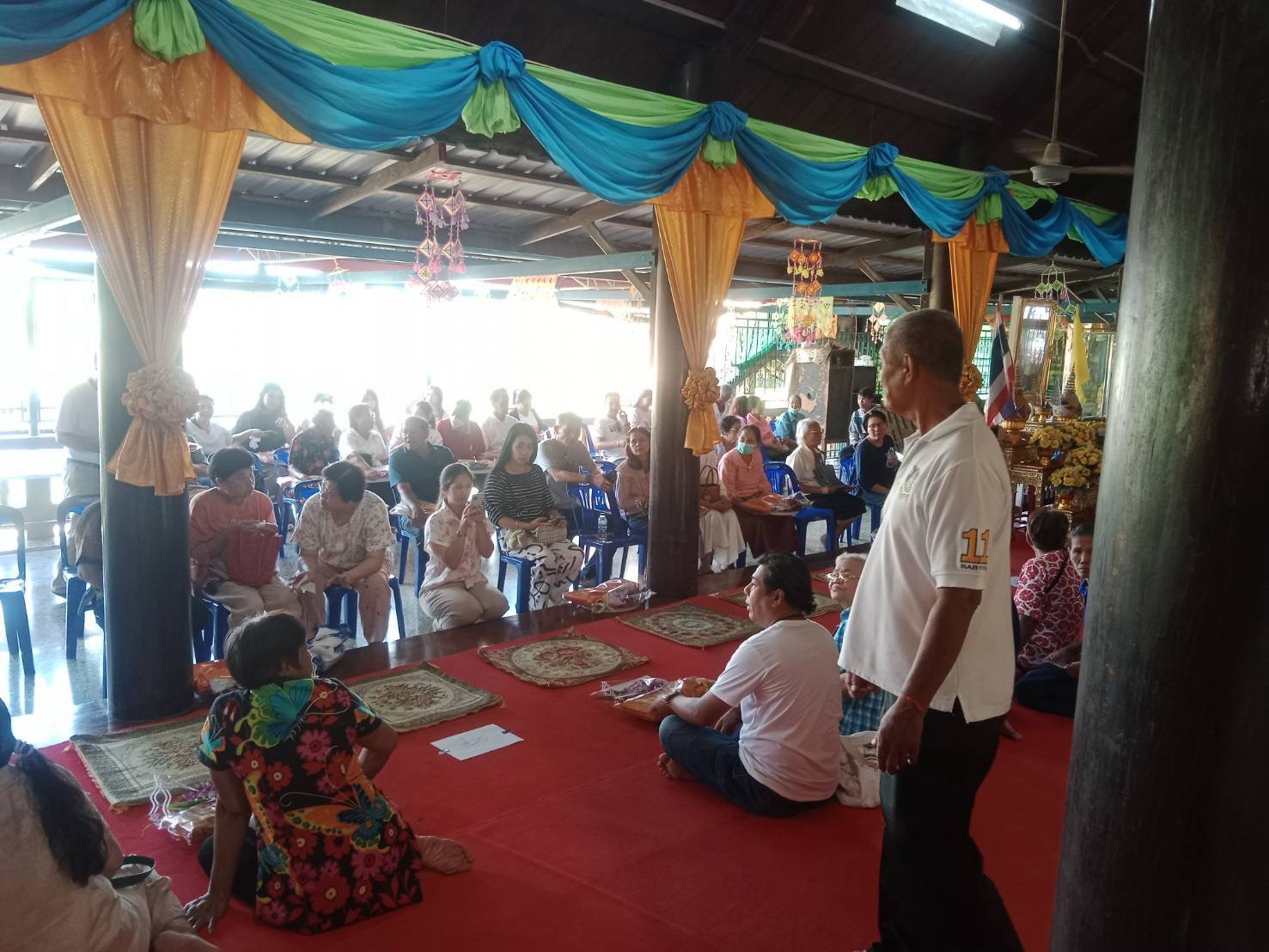 ภาพร่วมพิธีกรรมวัดบ้านแค