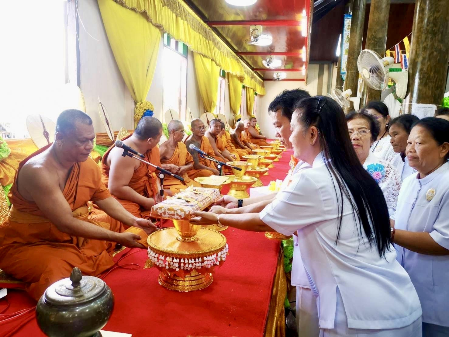 ภาพร่วมพิธีกรรมวัดธรรมโชติการาม (วัดขวิด)