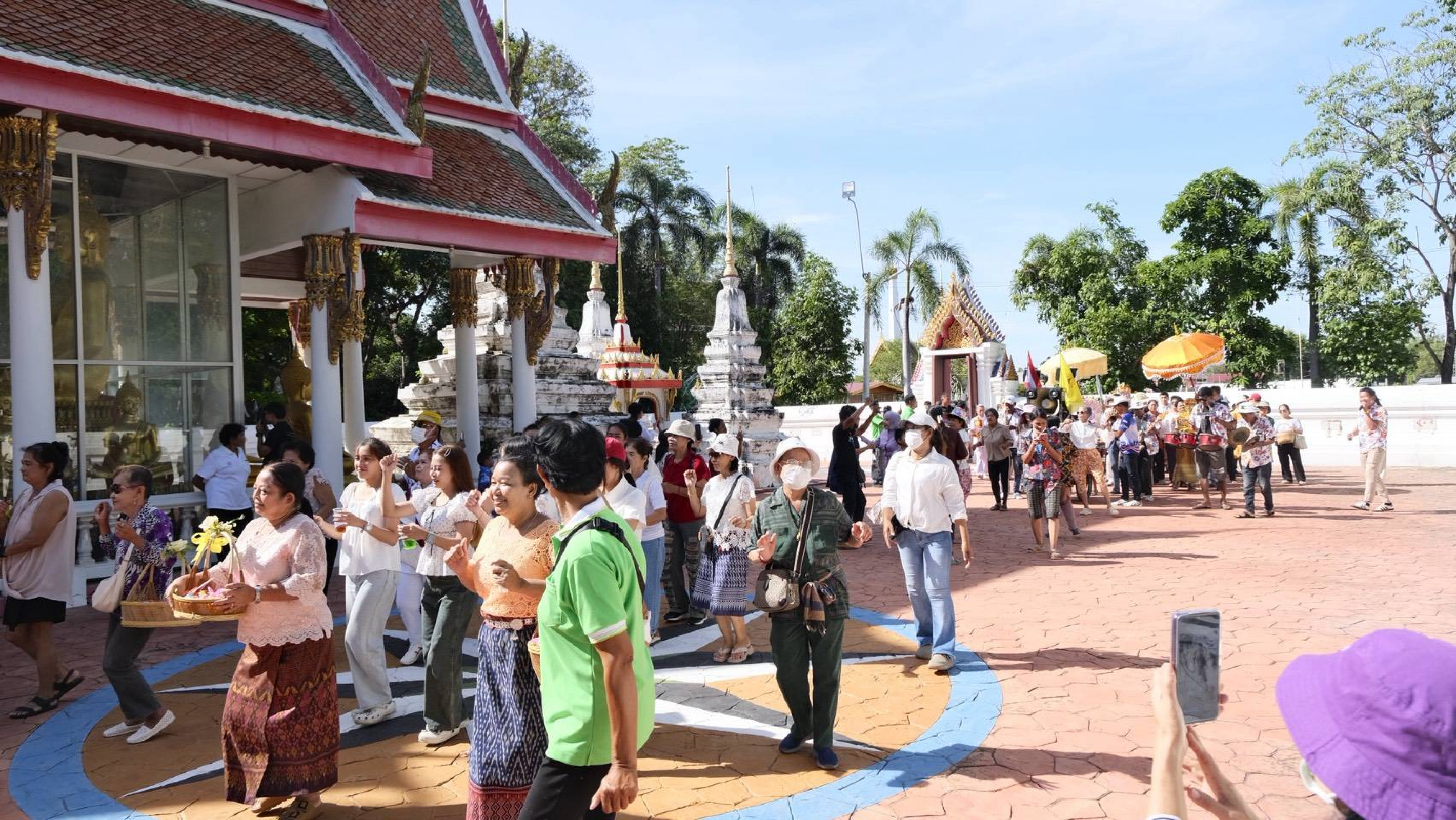 ภาพร่วมพิธีกรรมวัดปากน้ำ