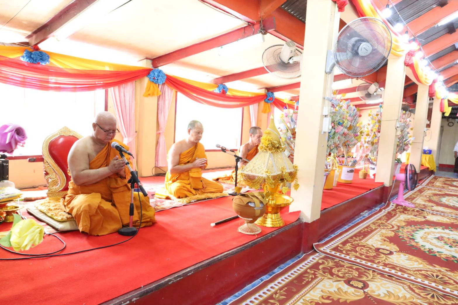 ภาพร่วมพิธีกรรมวัดเทพสนทวารี