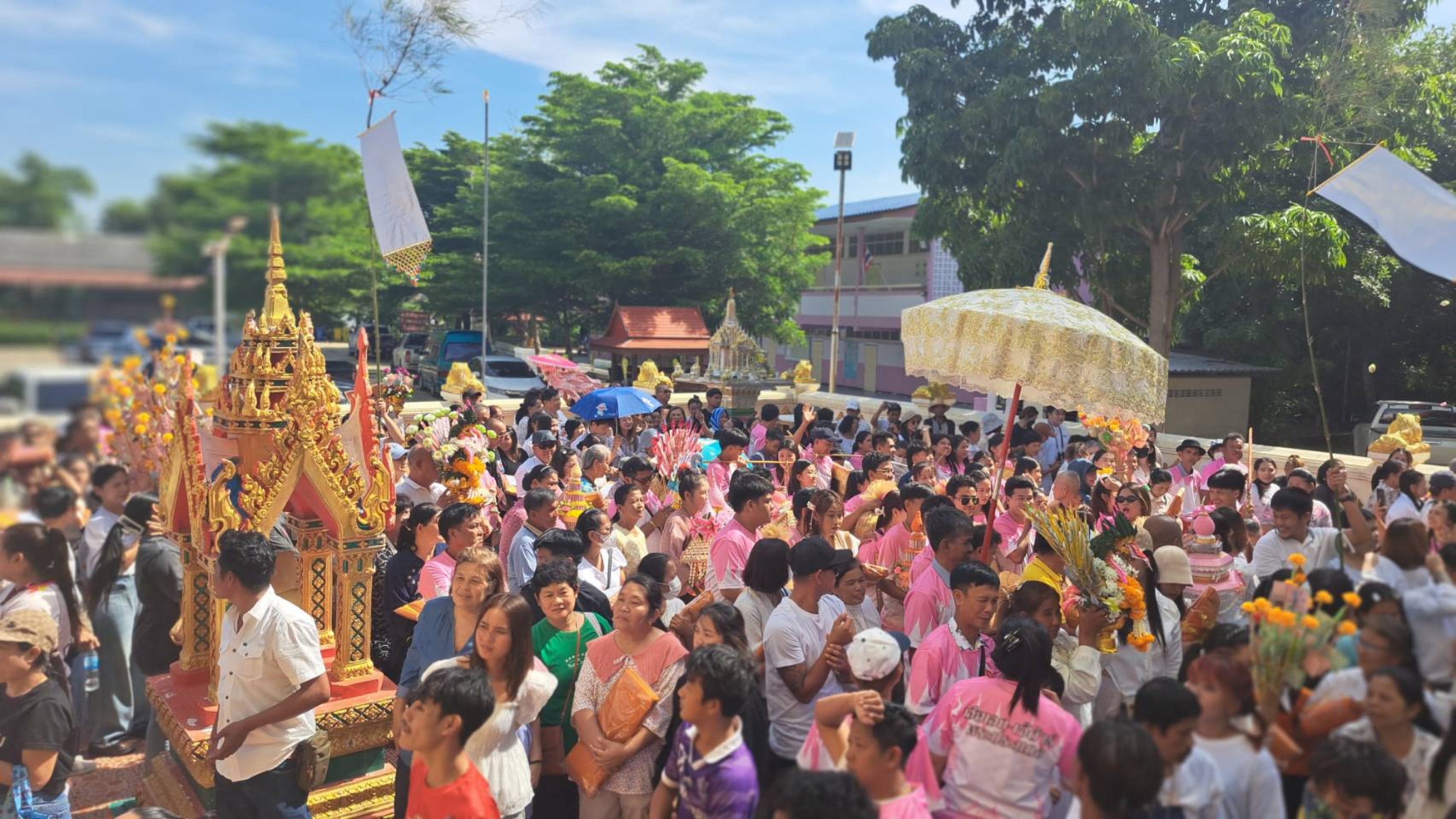 ภาพร่วมพิธีกรรมวัดศิริสุขาราม