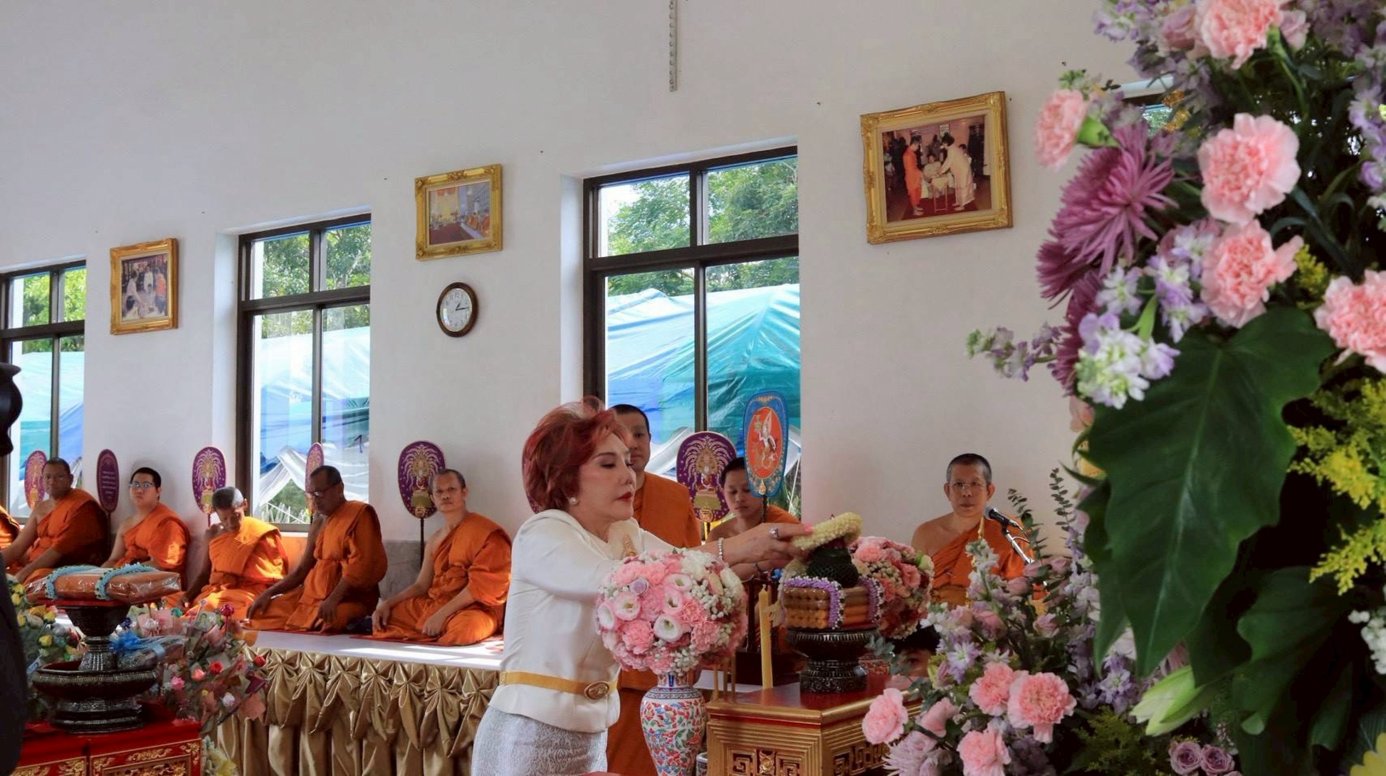 ภาพร่วมพิธีกรรมวัดคลองขุดเล็ก