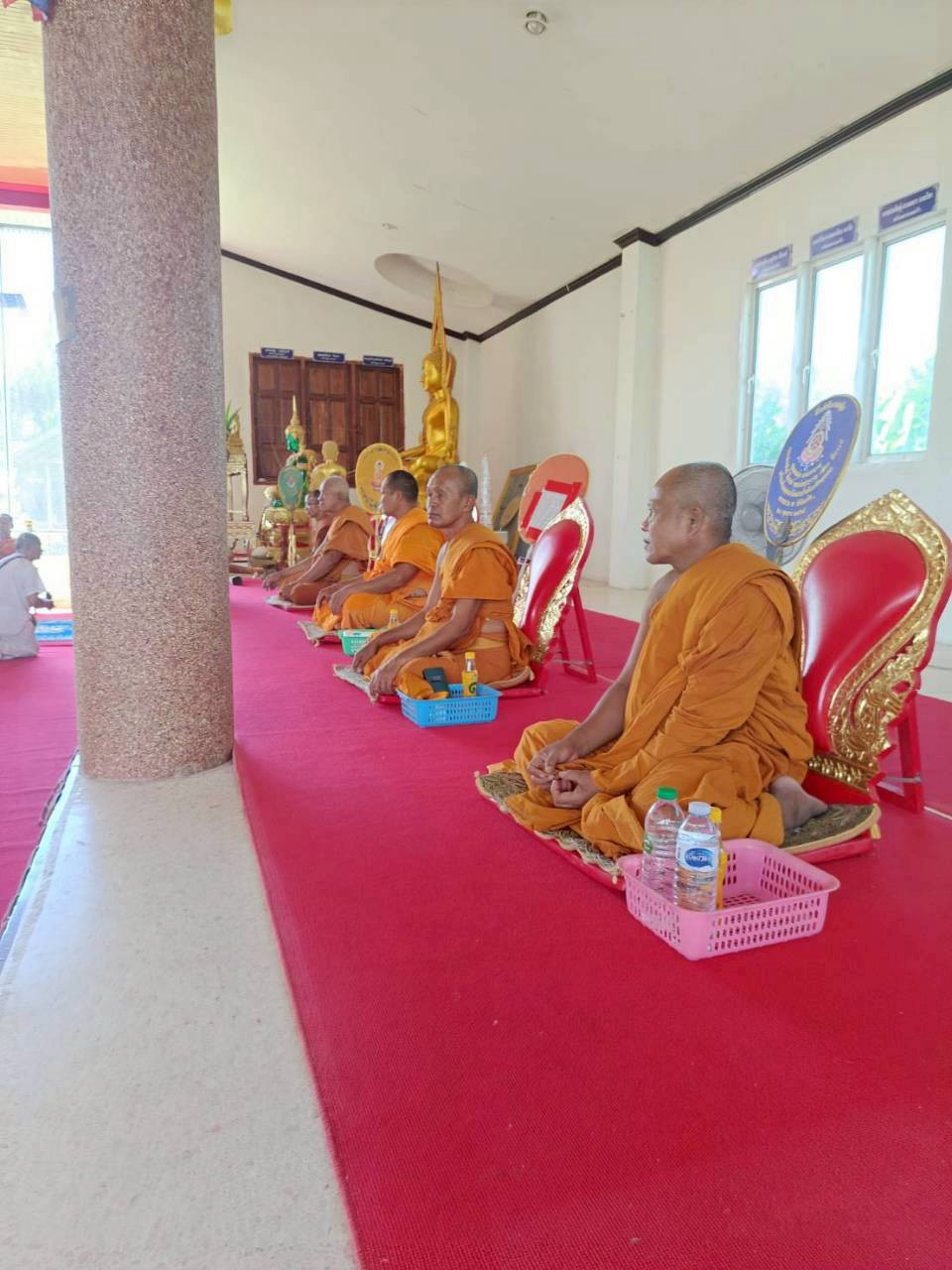 ภาพร่วมพิธีกรรมวัดบ้านโนนจิก